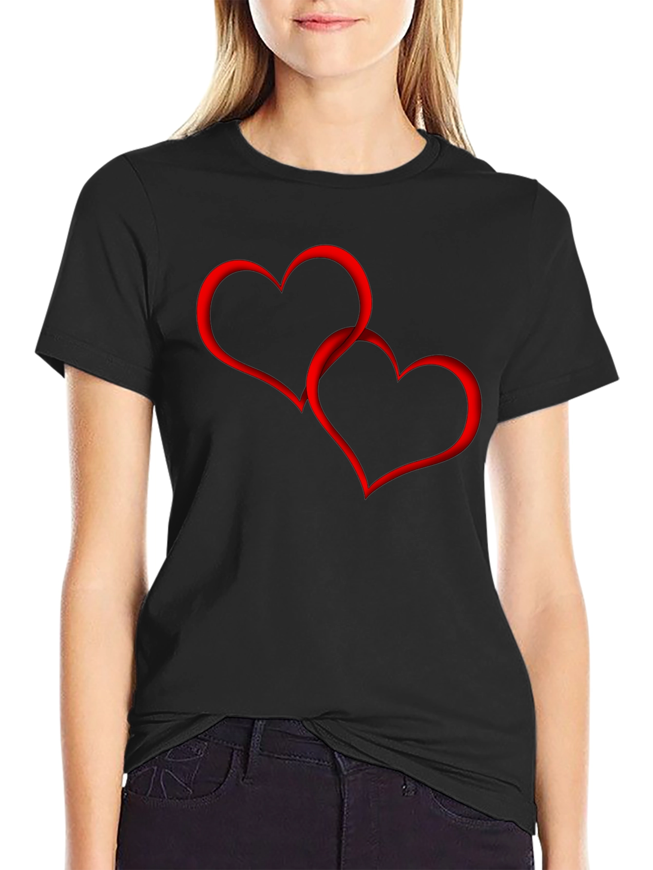 Love Heart T-Shirt - Stylish Valentines Day Gift