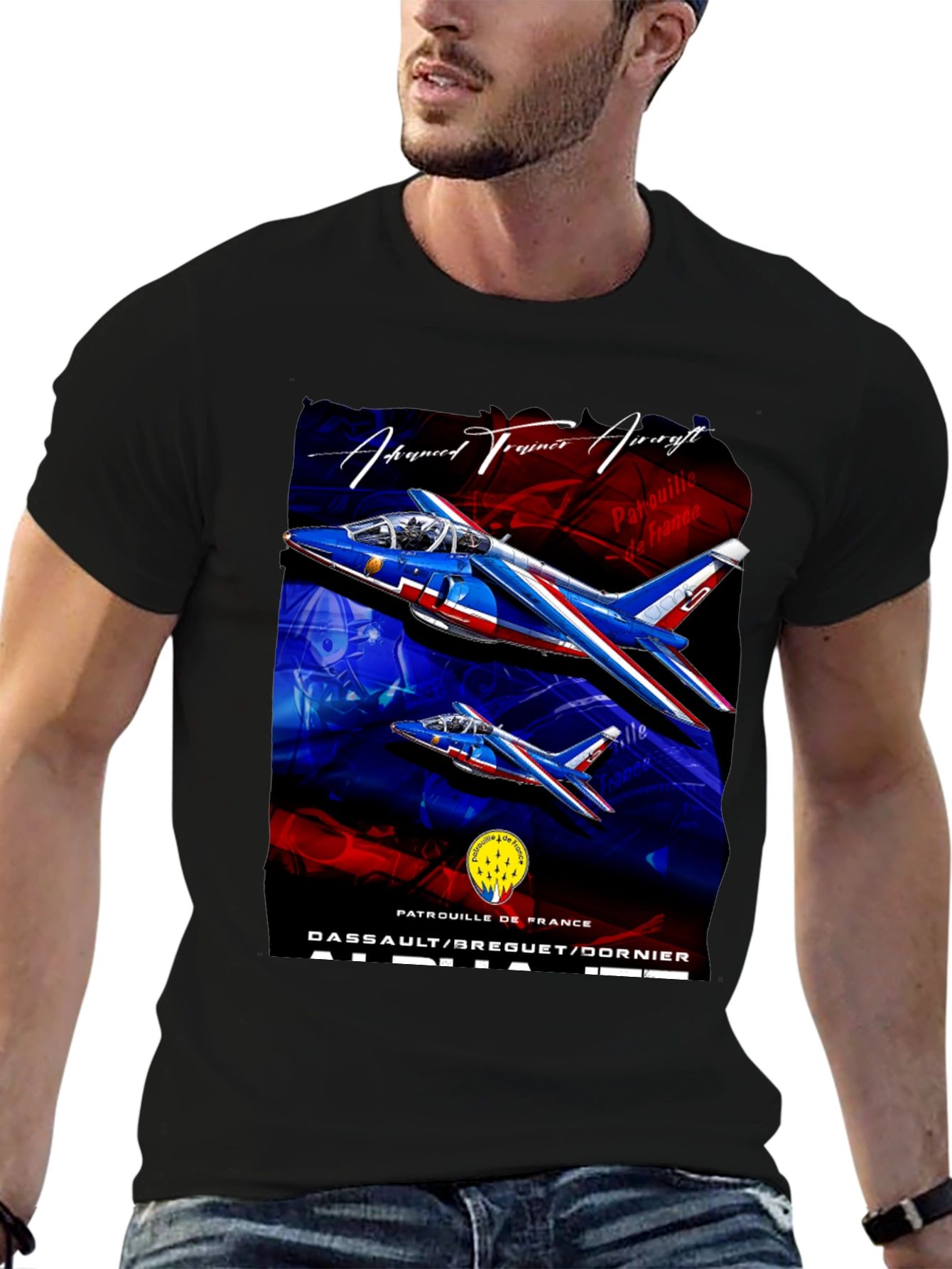 Patrouille de France Dassault Alpha Jet T-Shirt