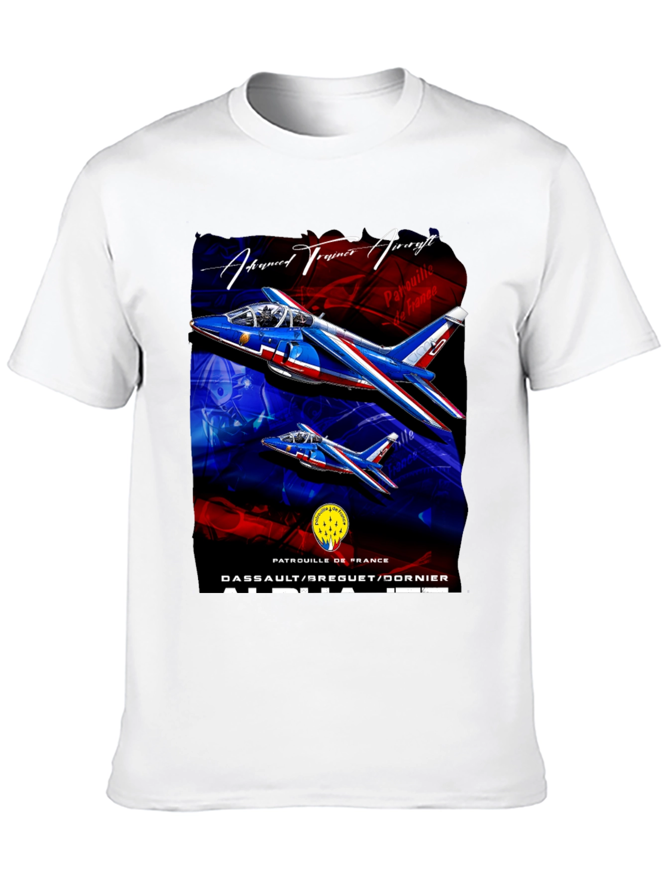 Patrouille de France Dassault Alpha Jet T-Shirt