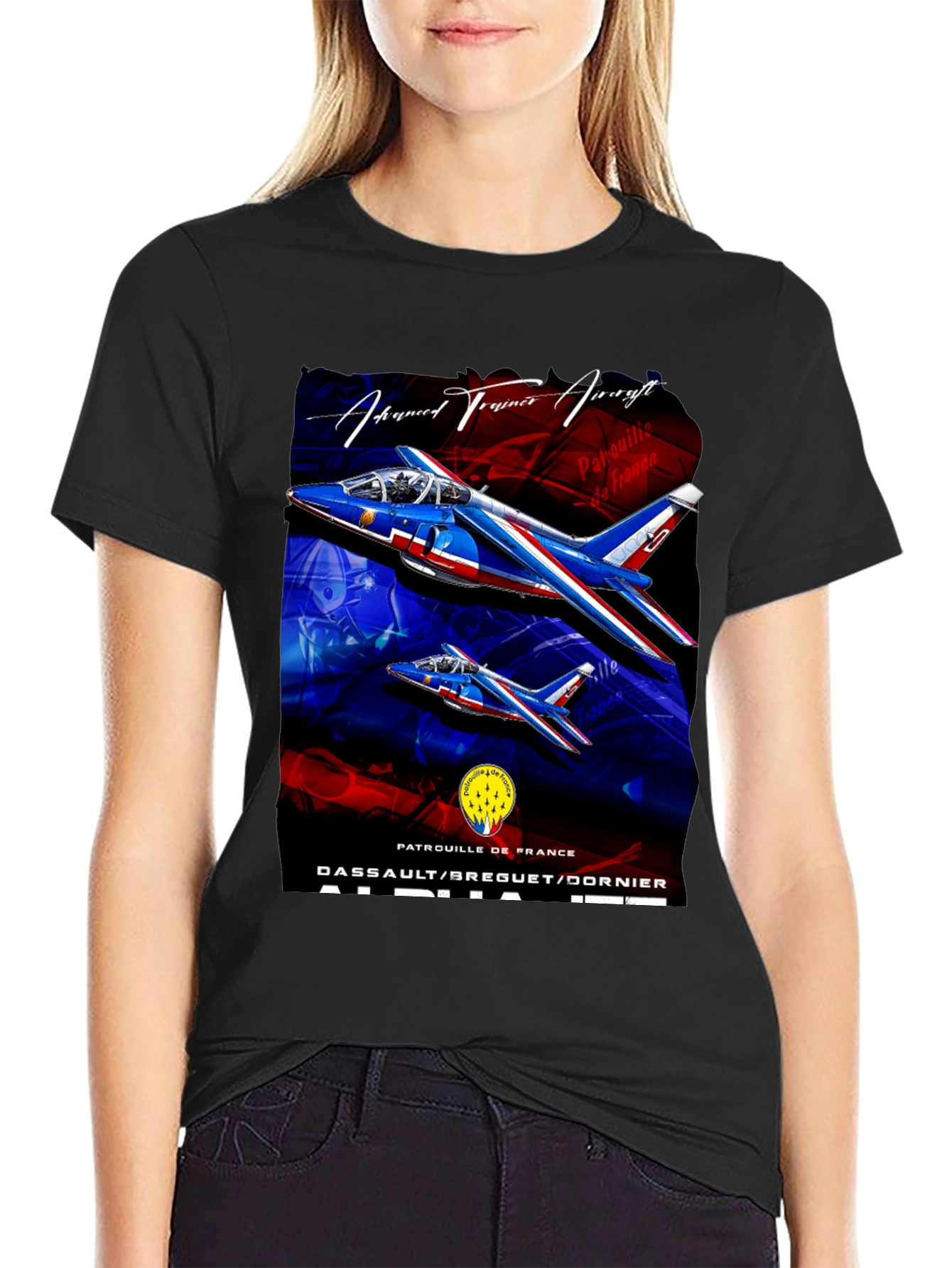 Patrouille de France Dassault Alpha Jet T-Shirt