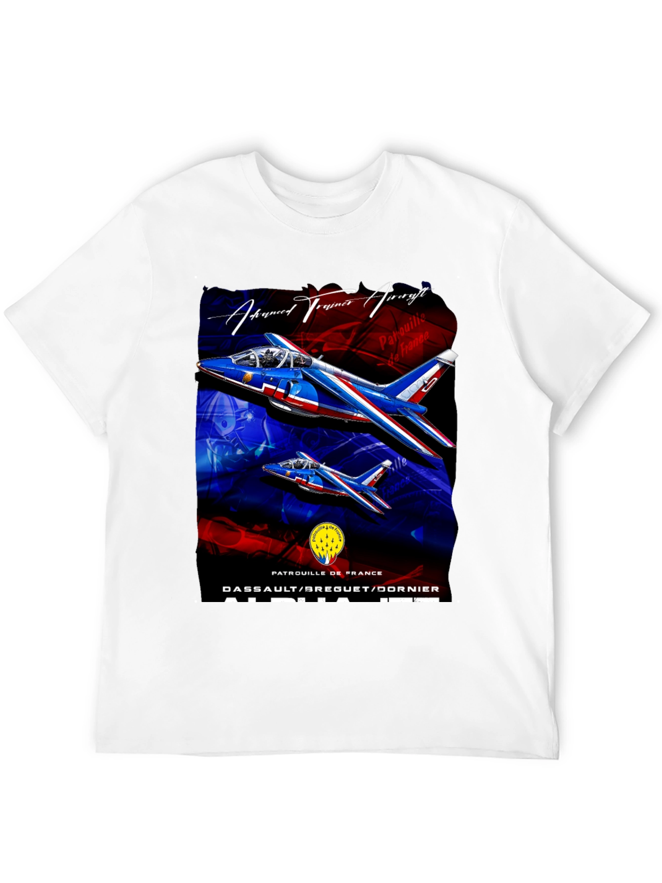 Patrouille de France Dassault Alpha Jet T-Shirt