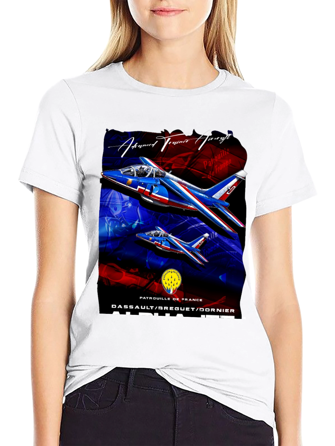 Patrouille de France Dassault Alpha Jet T-Shirt