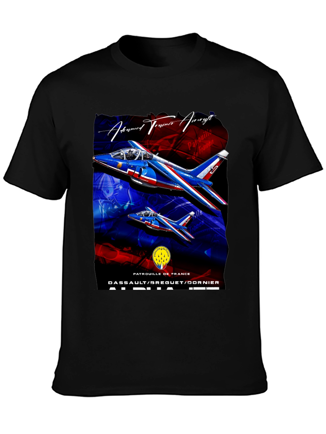 Patrouille de France Dassault Alpha Jet T-Shirt