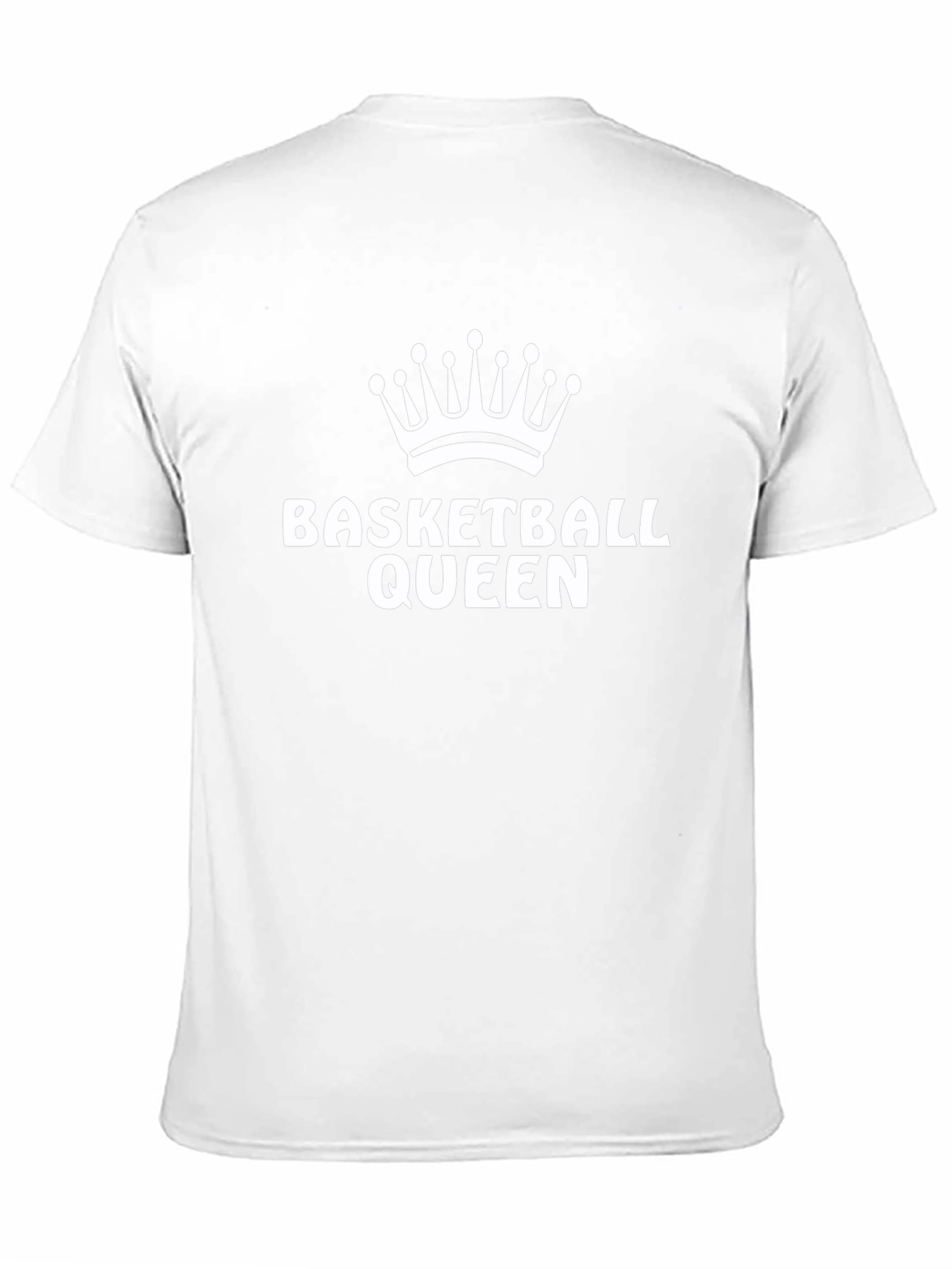 Basketball Queen Graphic Tee - Black