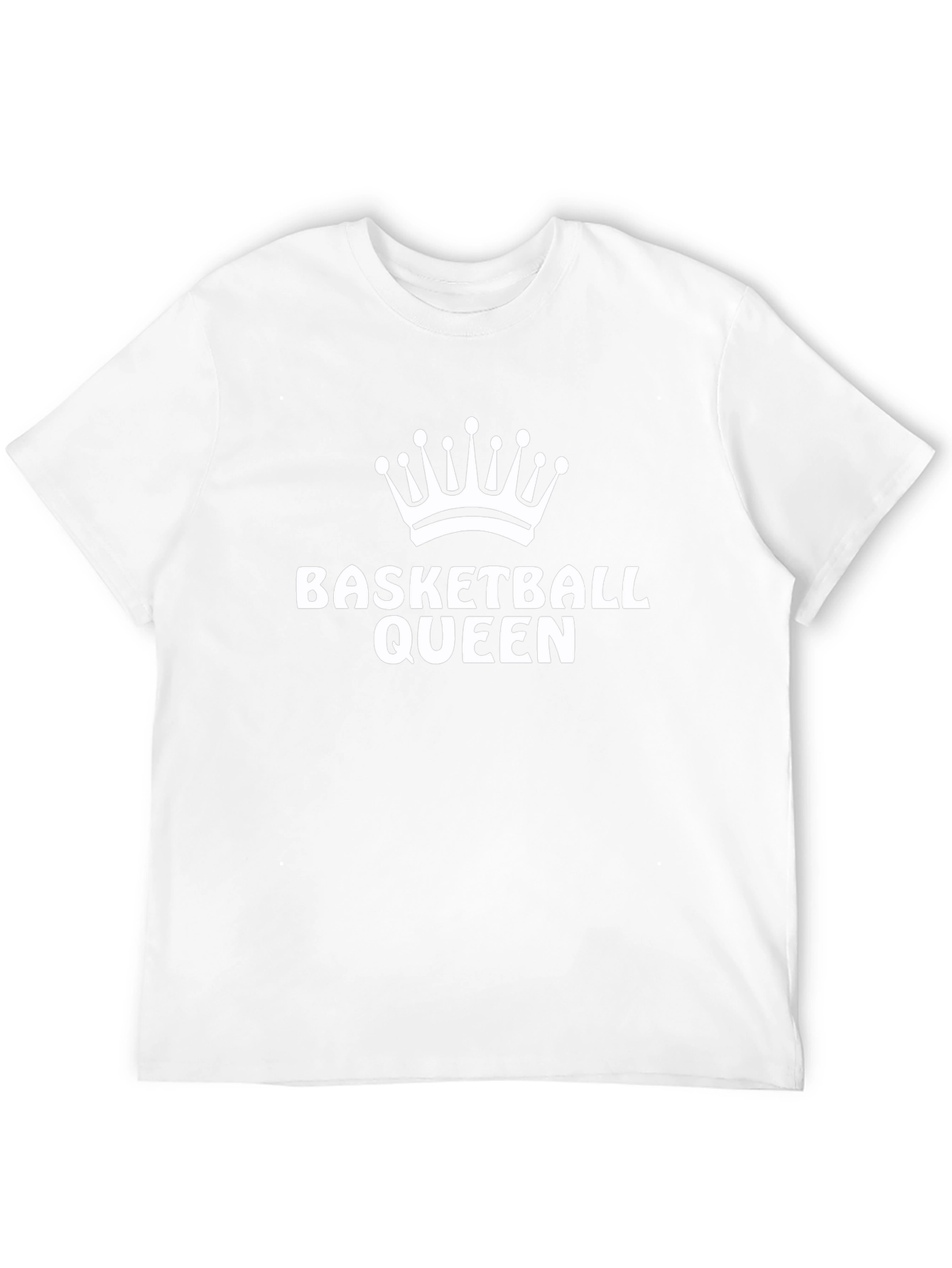 Basketball Queen Graphic Tee - Black