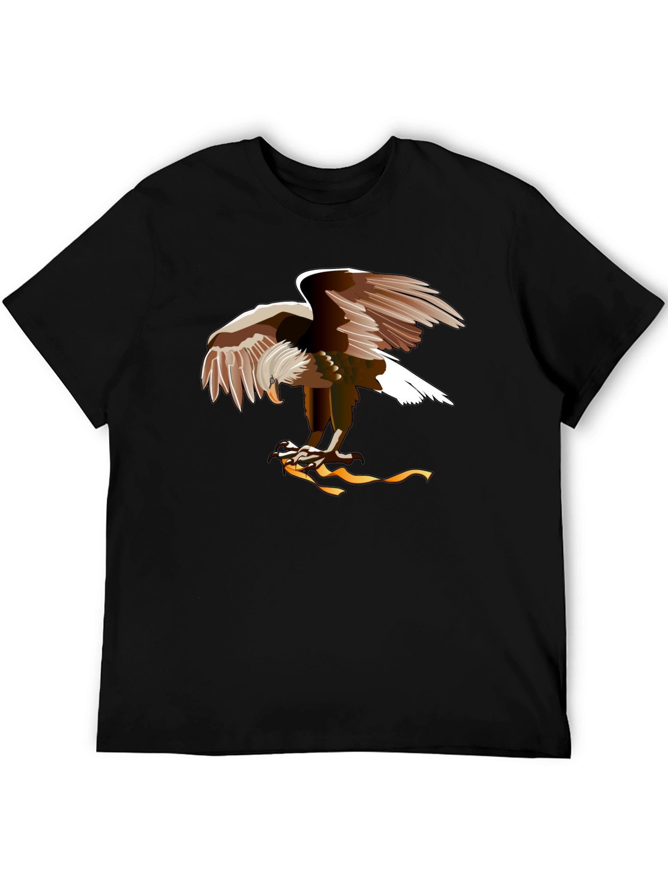 Eagle Graphic Black T-Shirt