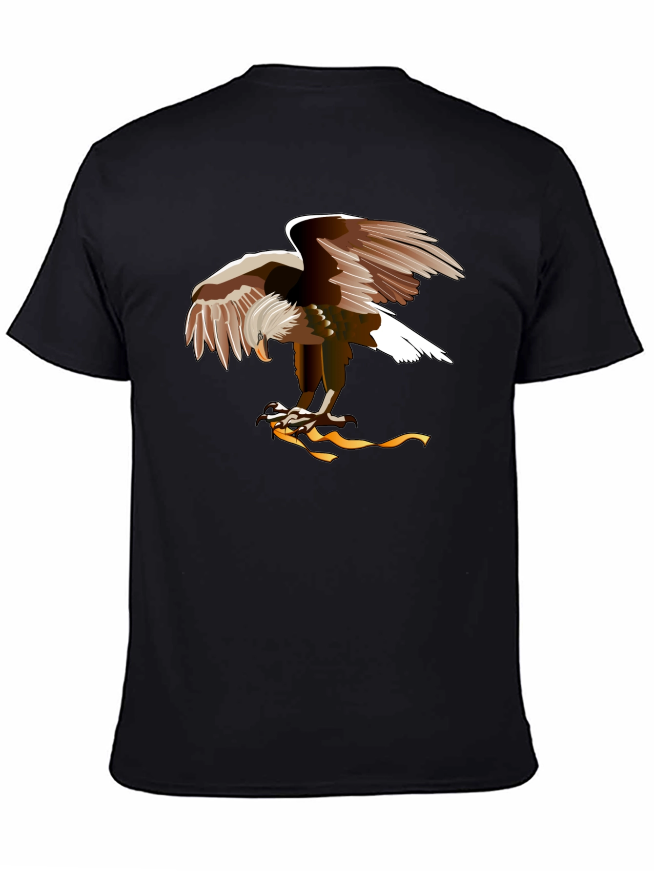 Eagle Graphic Black T-Shirt