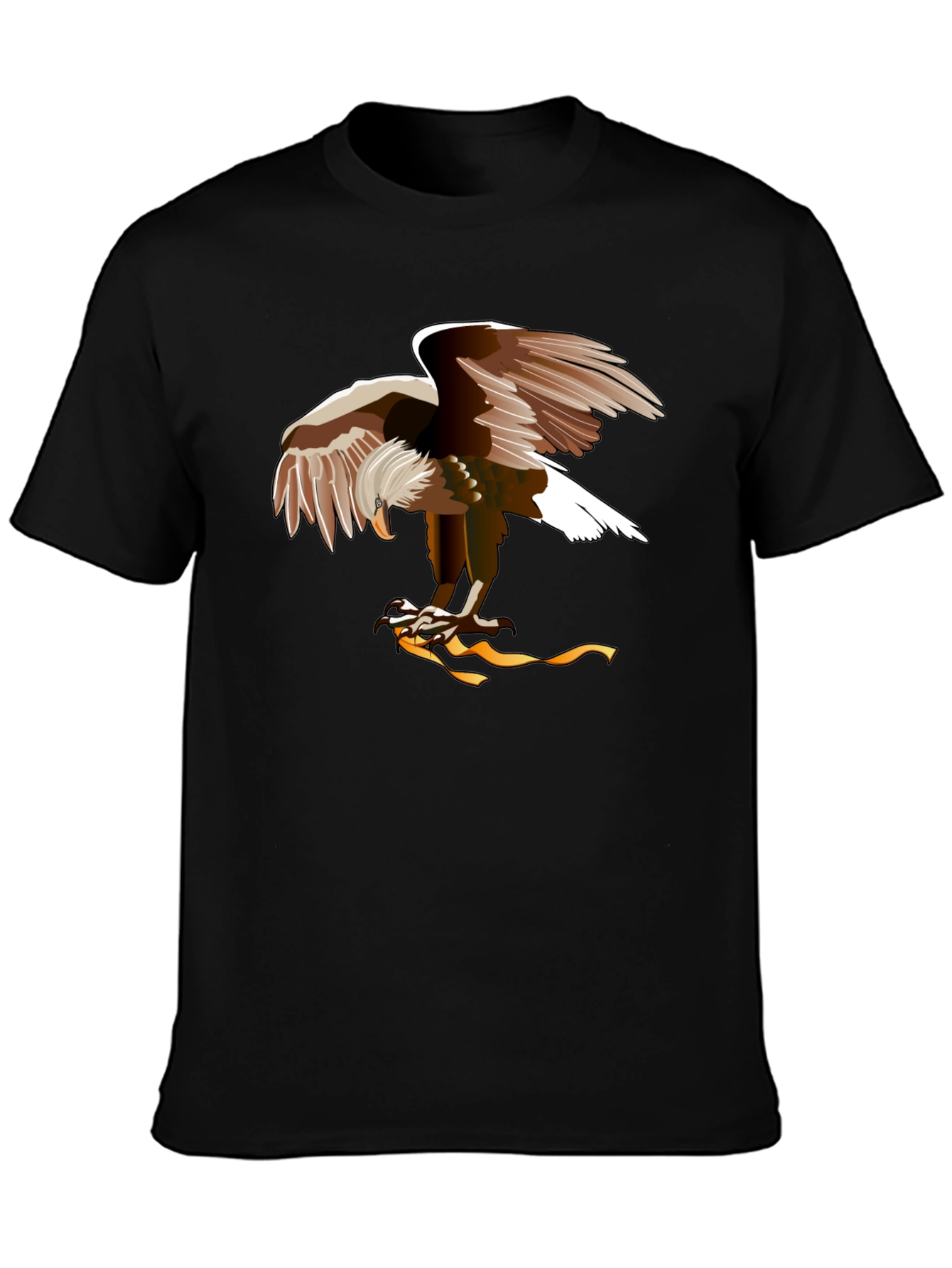 Eagle Graphic Black T-Shirt
