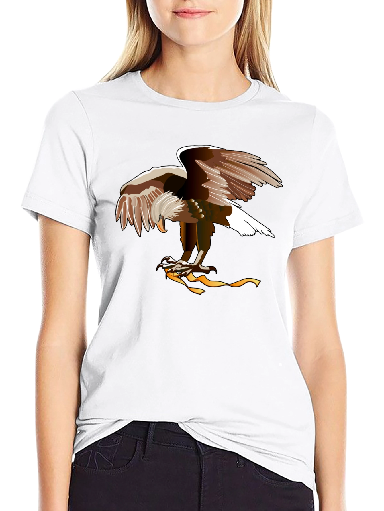 Eagle Graphic Black T-Shirt