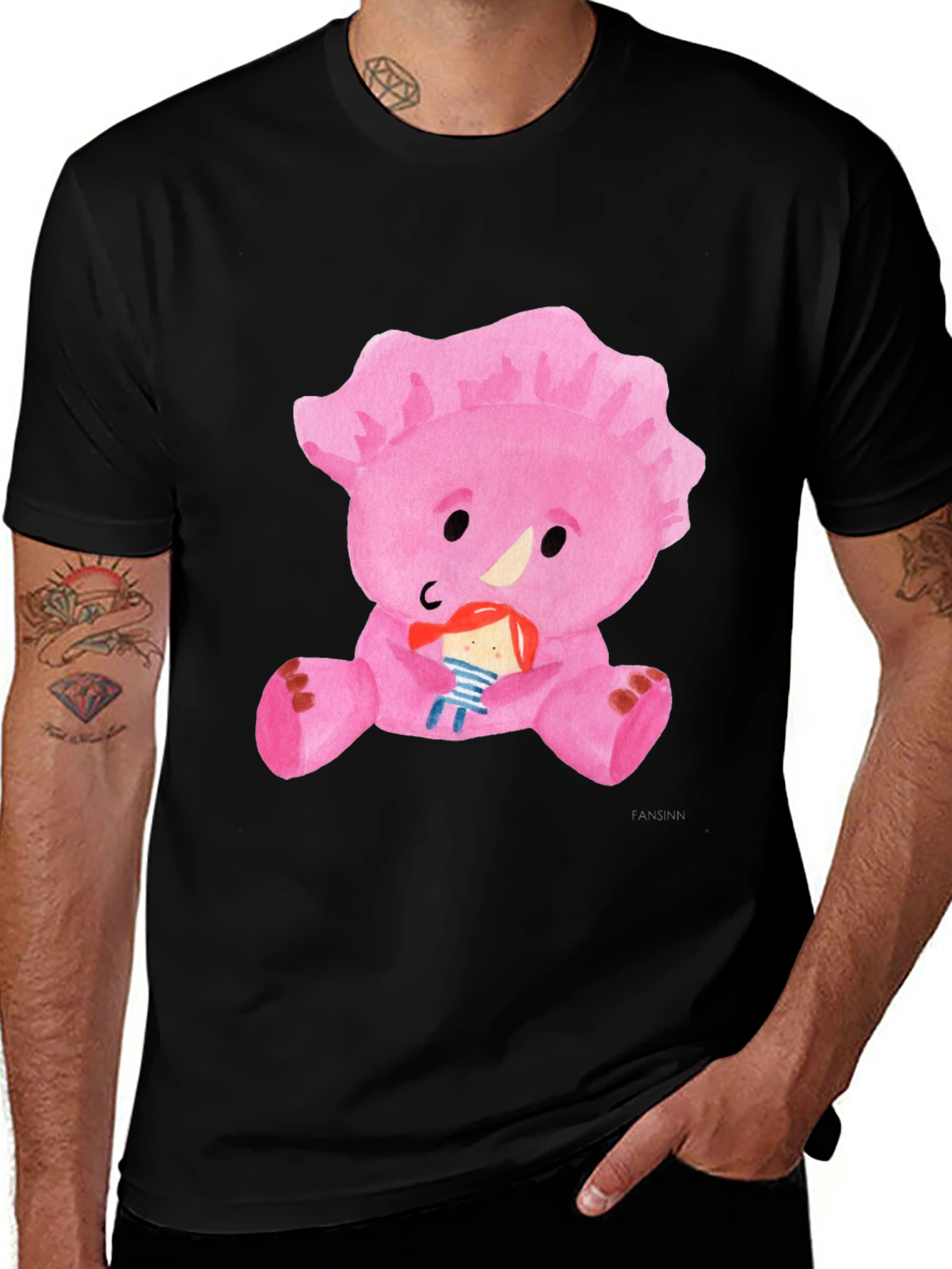 Pink Dinosaur T-Shirt