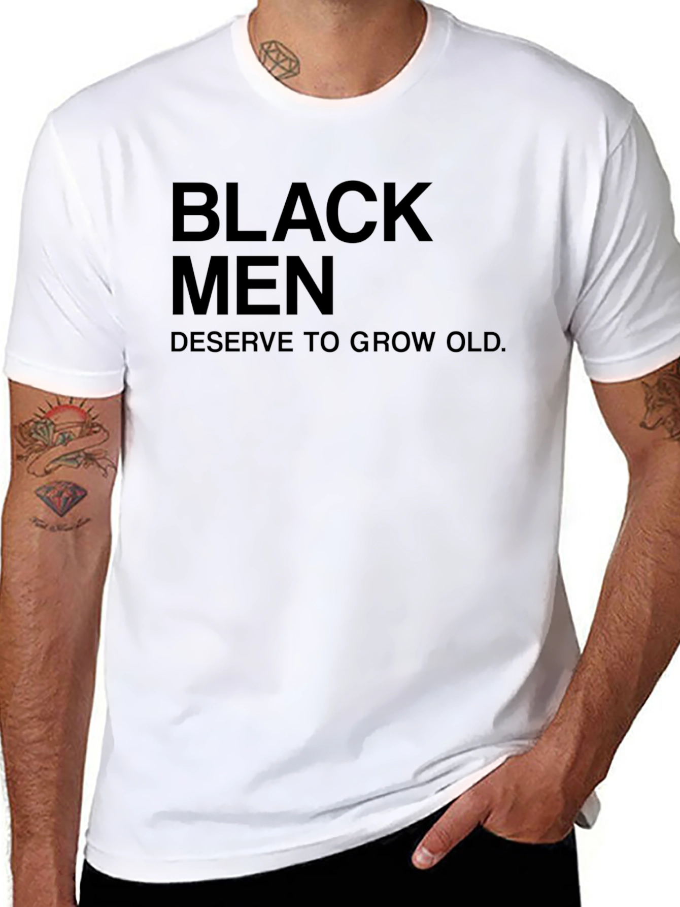 Black Men Deserve to Grow Old T-Shirt