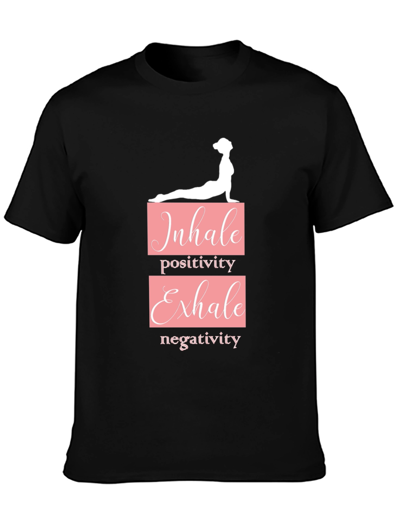 Inhale Positivity Yoga Graphic Tee