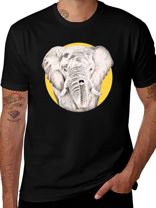 Elephant Graphic T-Shirt - Unique Design