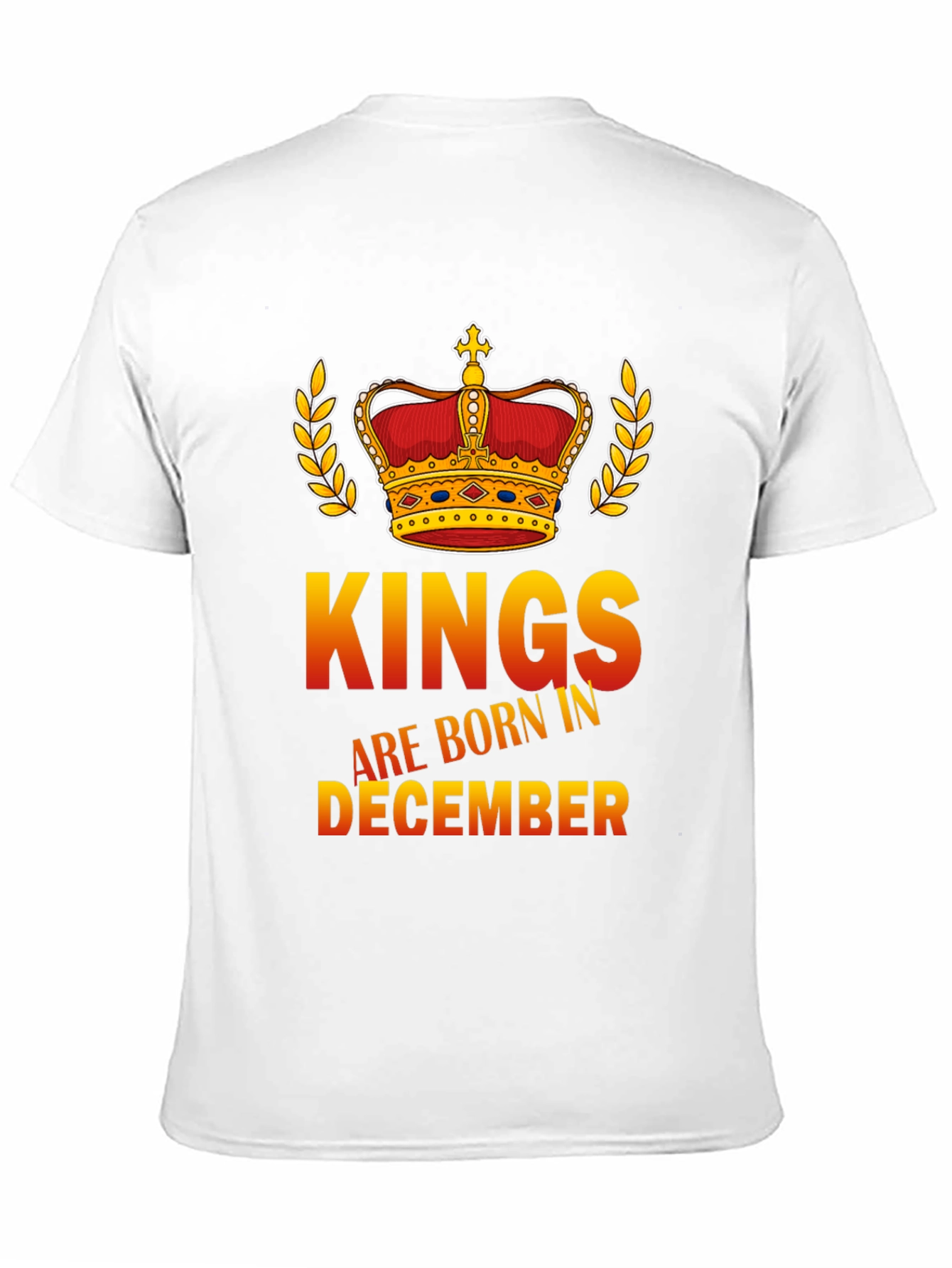 Kings are Born in December Graphic Tee