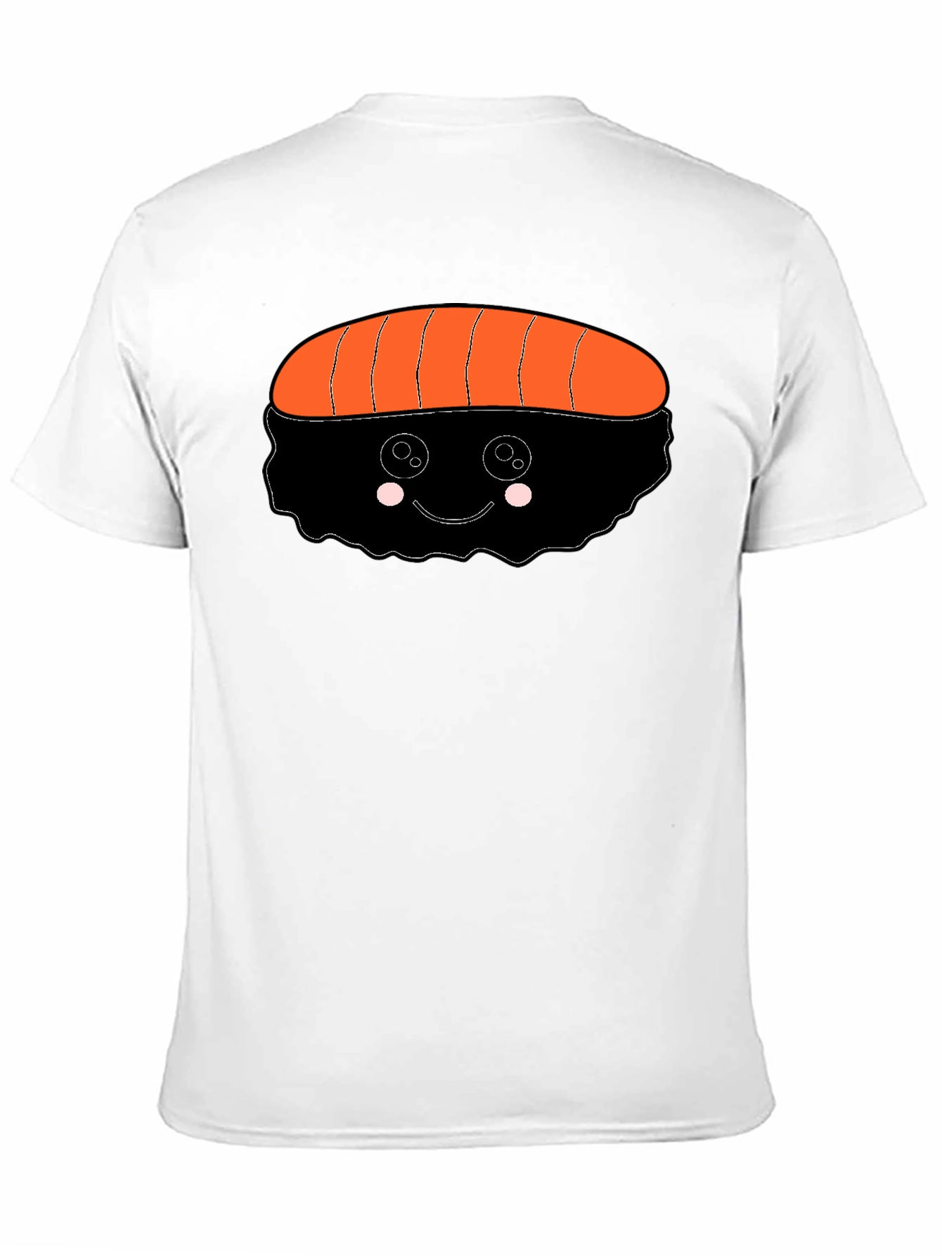 Sushi Graphic Black T-Shirt - Cute Food Tee