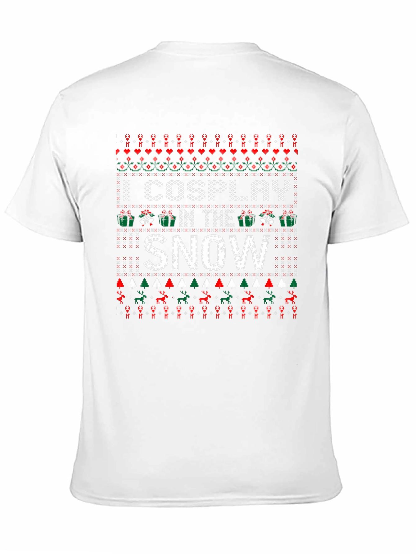 I Cosplay in the Snow Holiday T-Shirt