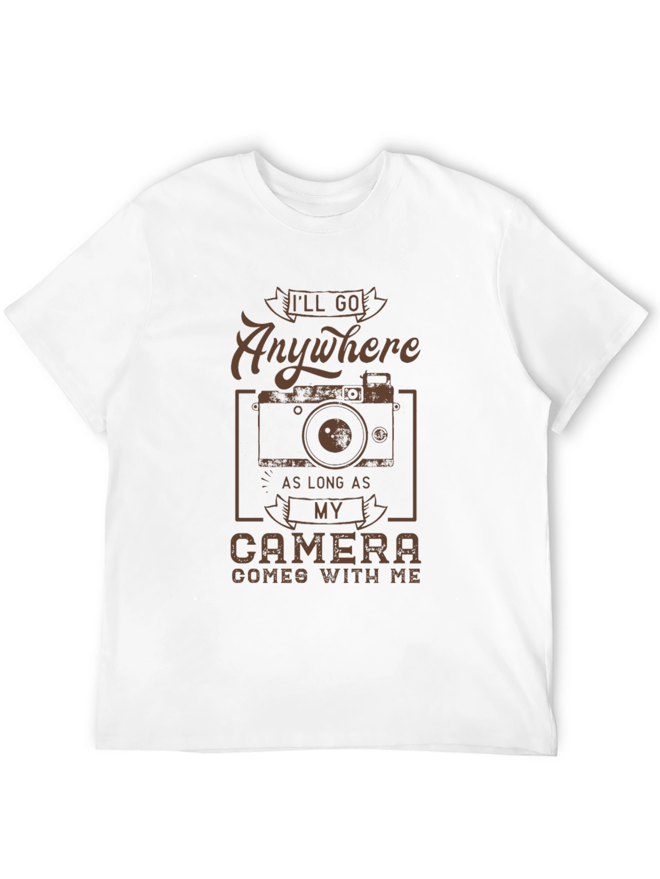 Camera Lovers T-Shirt - Ill Go Anywhere