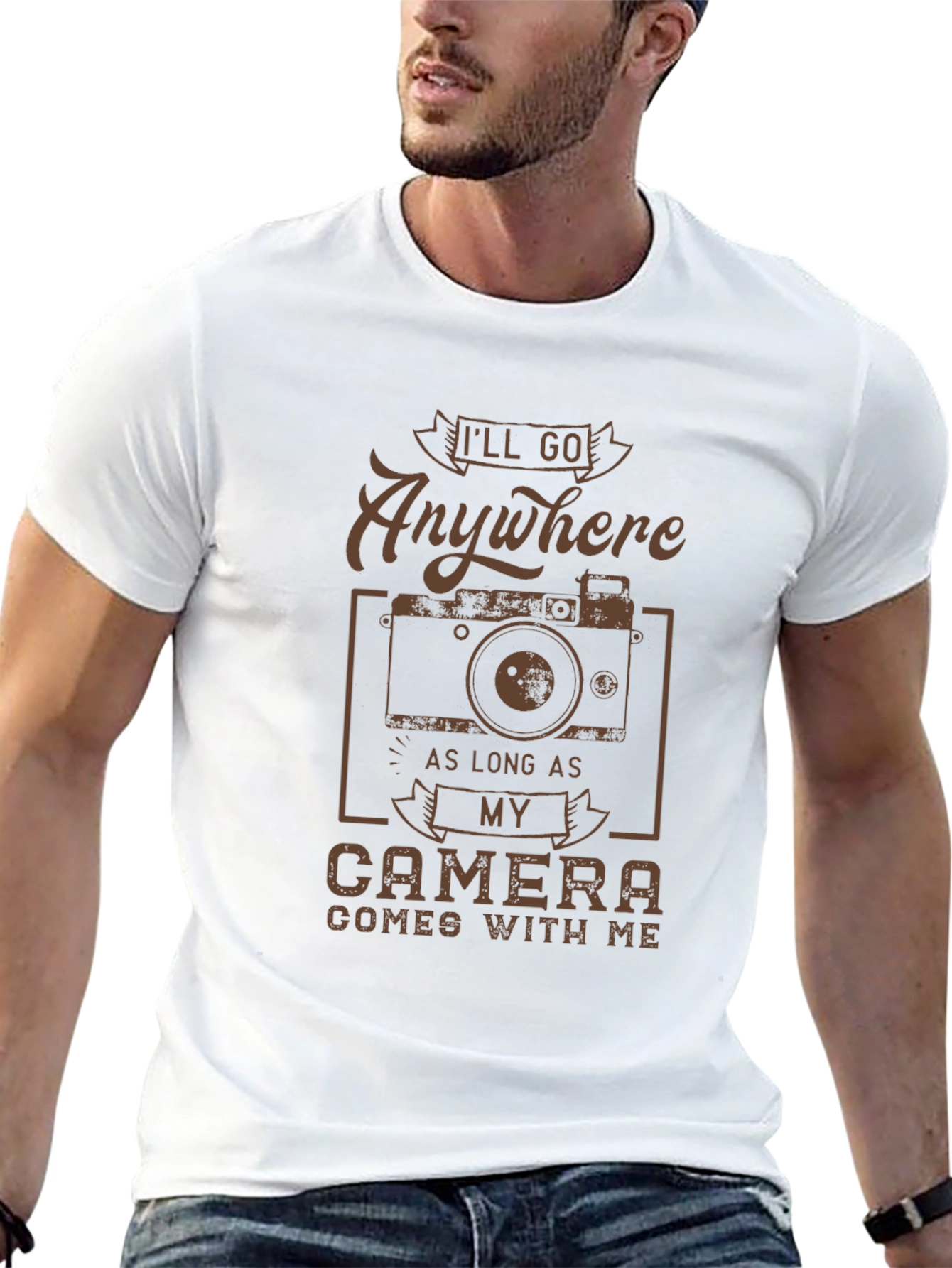Camera Lovers T-Shirt - Ill Go Anywhere