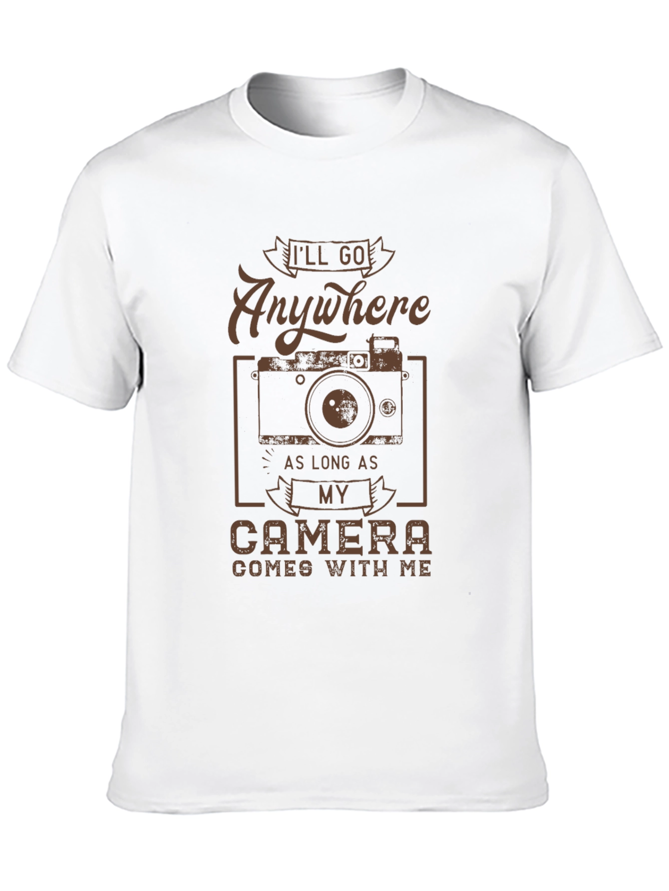 Camera Lovers T-Shirt - Ill Go Anywhere