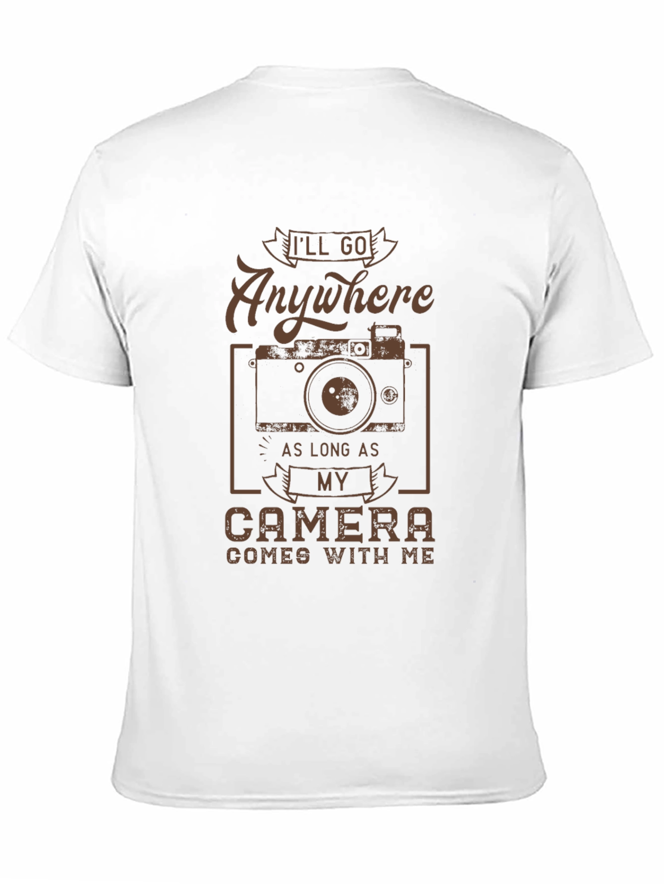 Camera Lovers T-Shirt - Ill Go Anywhere