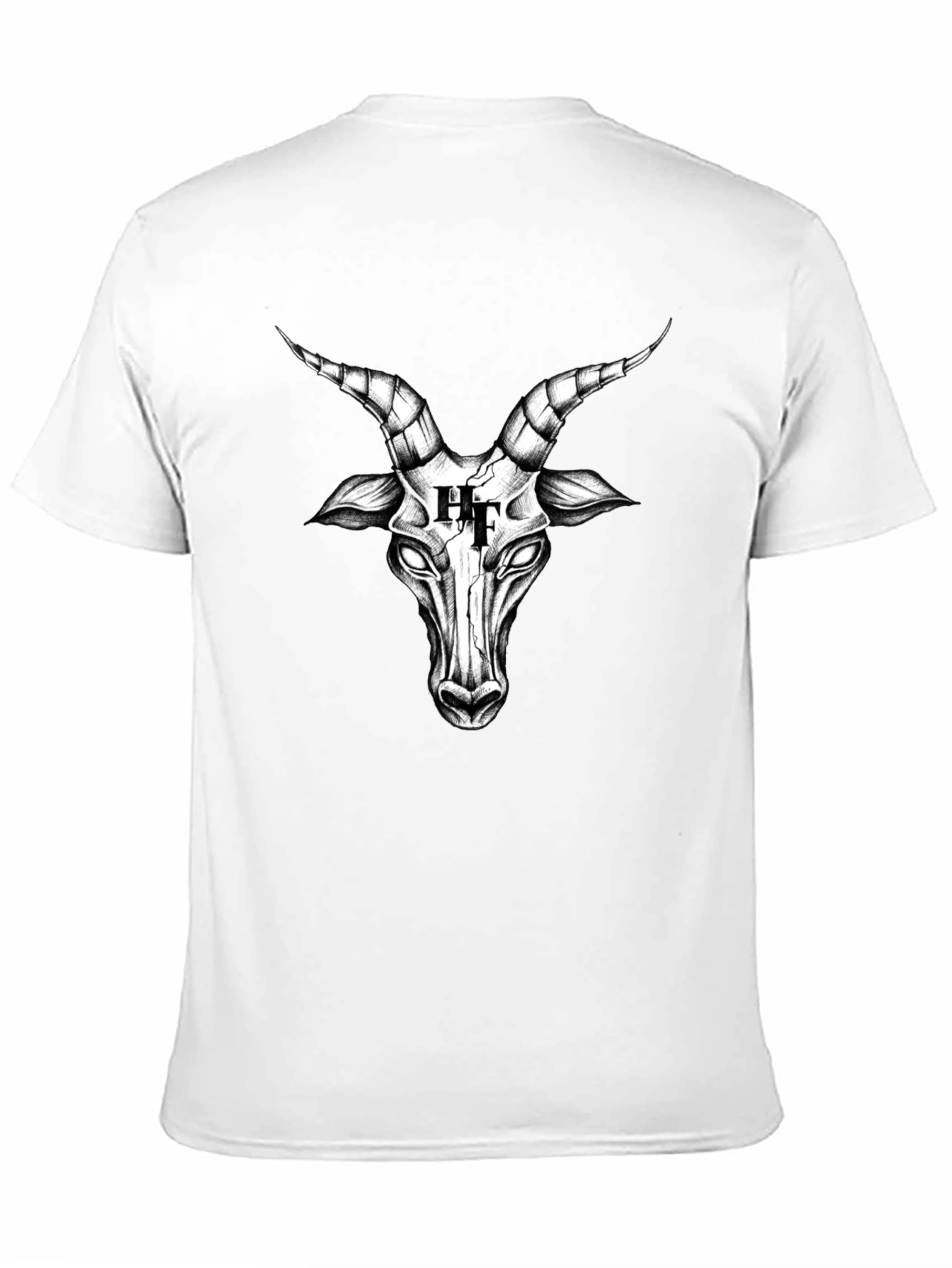 Baphomet Graphic Tee - Edgy Streetwear