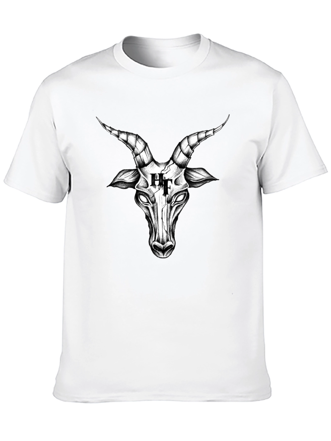 Baphomet Graphic Tee - Edgy Streetwear