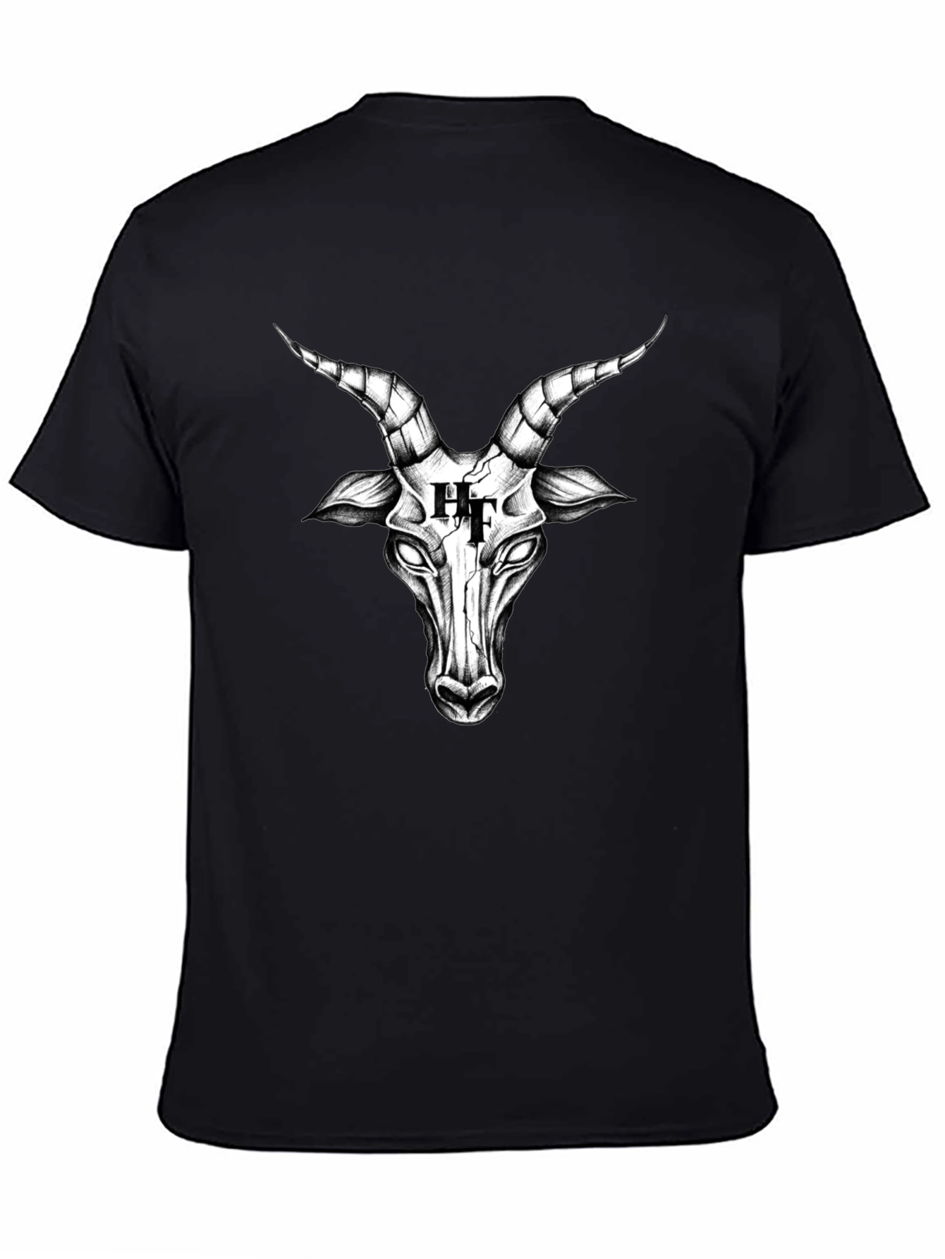 Baphomet Graphic Tee - Edgy Streetwear