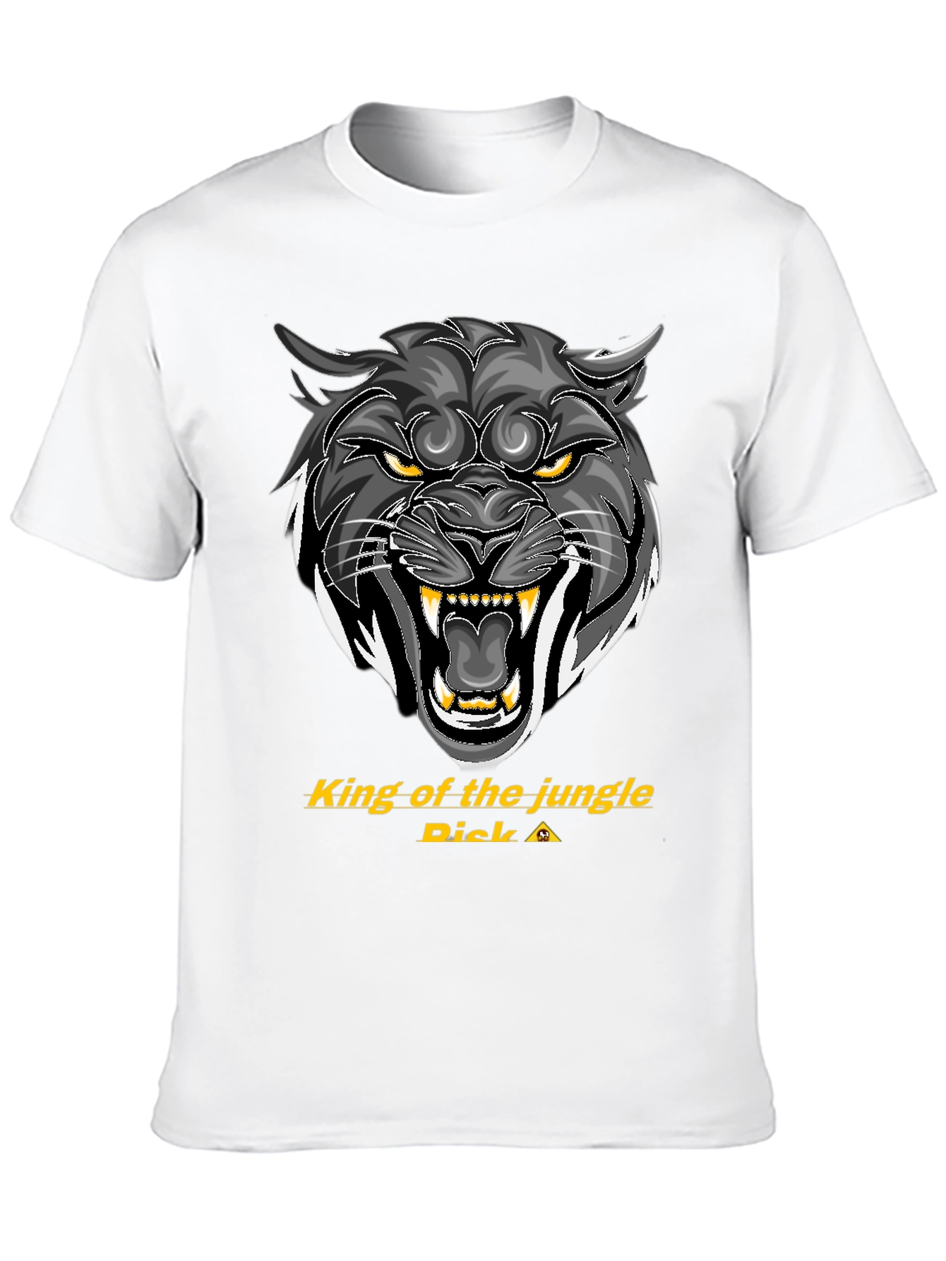 King of the Jungle T-Shirt - Fierce Panther Design