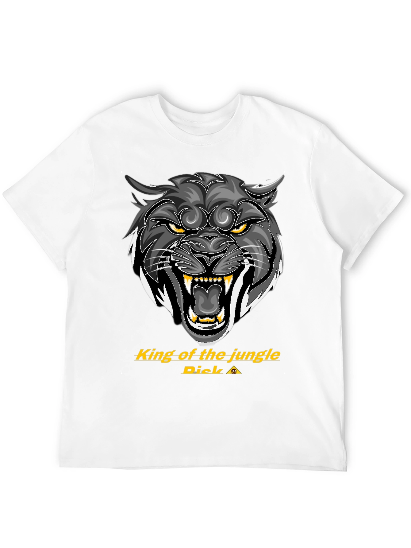 King of the Jungle T-Shirt - Fierce Panther Design
