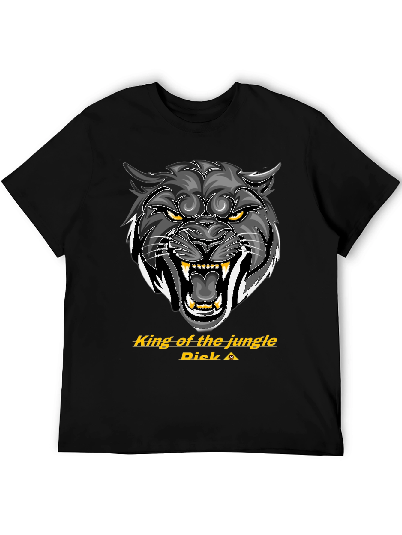 King of the Jungle T-Shirt - Fierce Panther Design