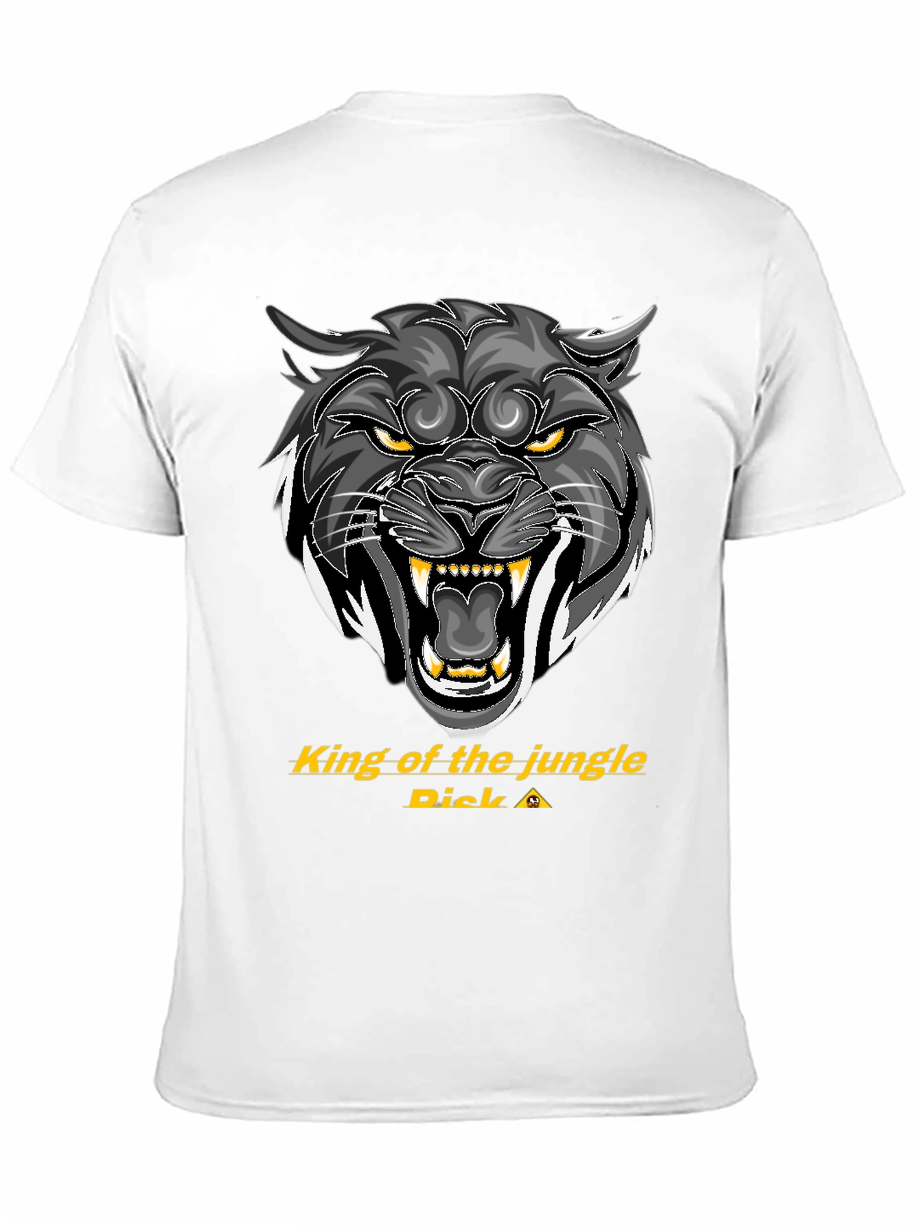 King of the Jungle T-Shirt - Fierce Panther Design