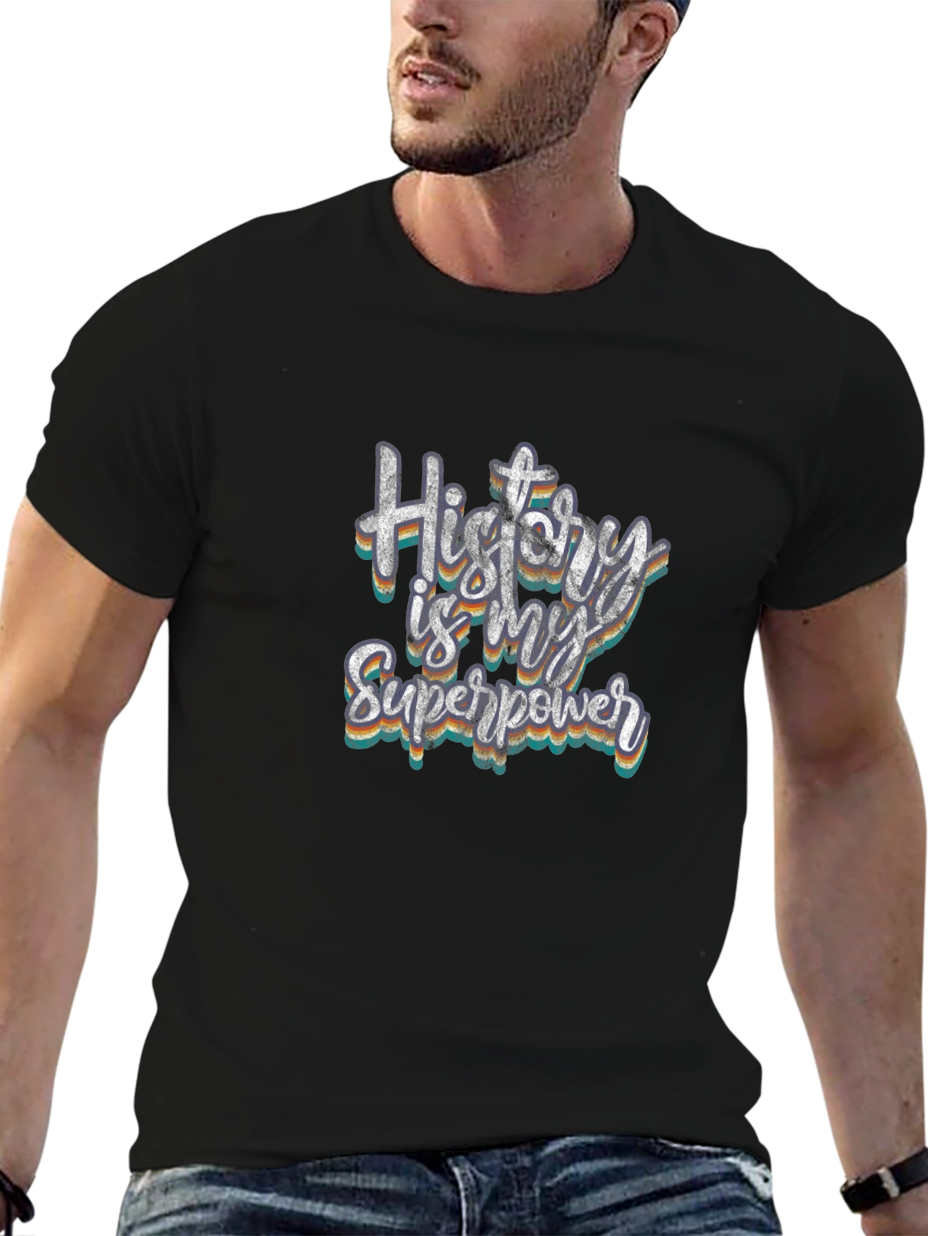 History Is My Superpower T-Shirt - Novelty Design