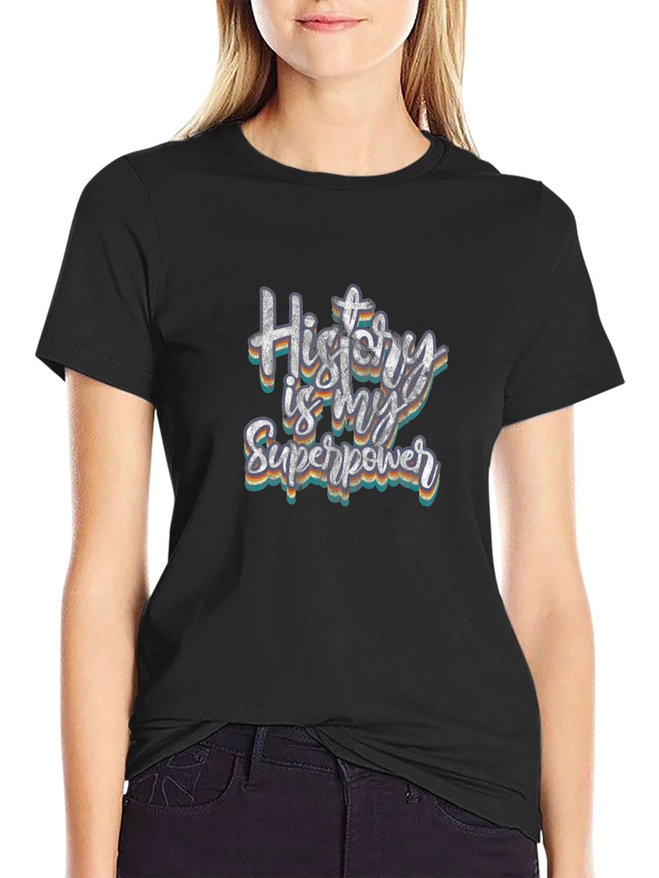History Is My Superpower T-Shirt - Novelty Design
