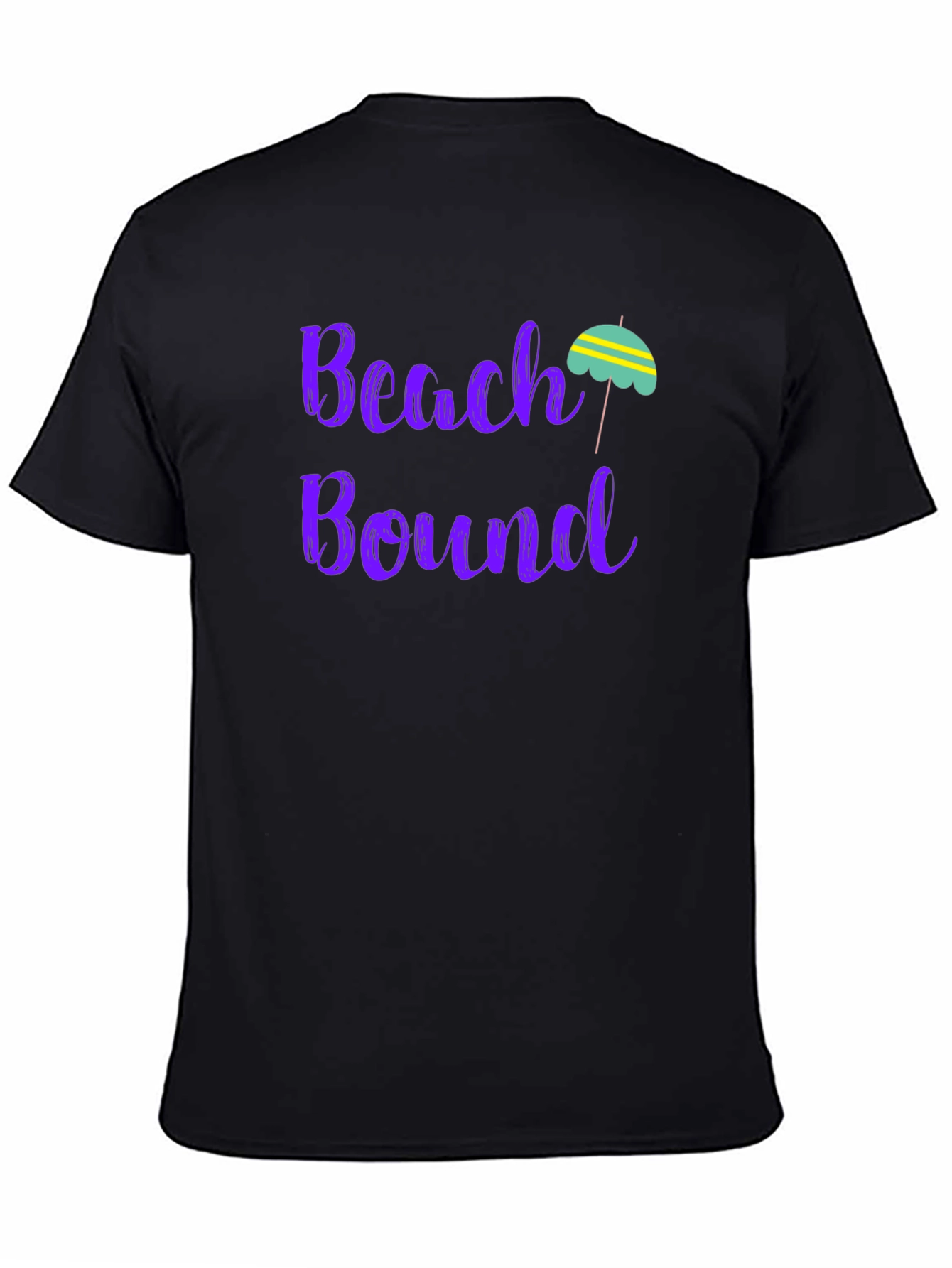 Beach Bound Black T-Shirt