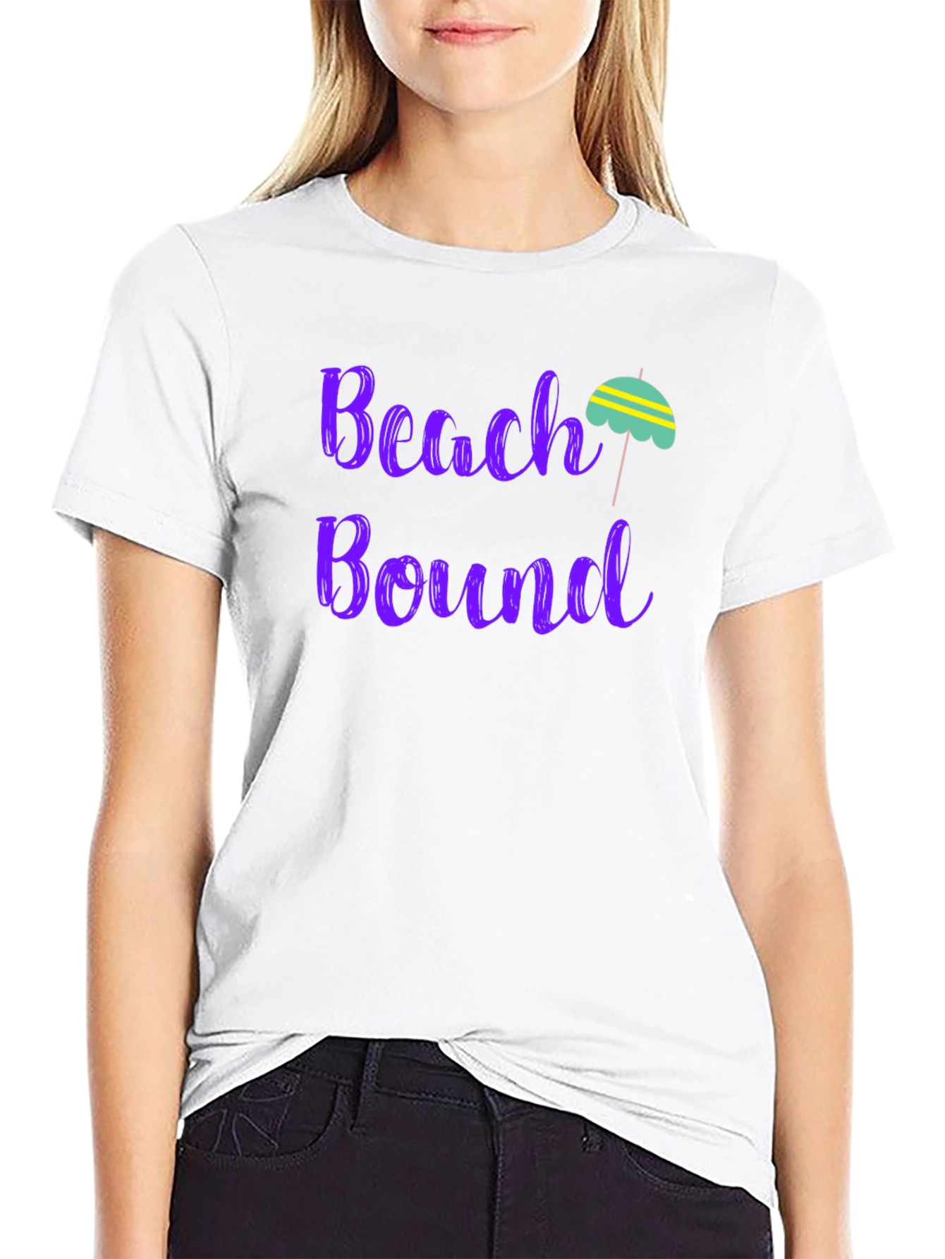 Beach Bound Black T-Shirt