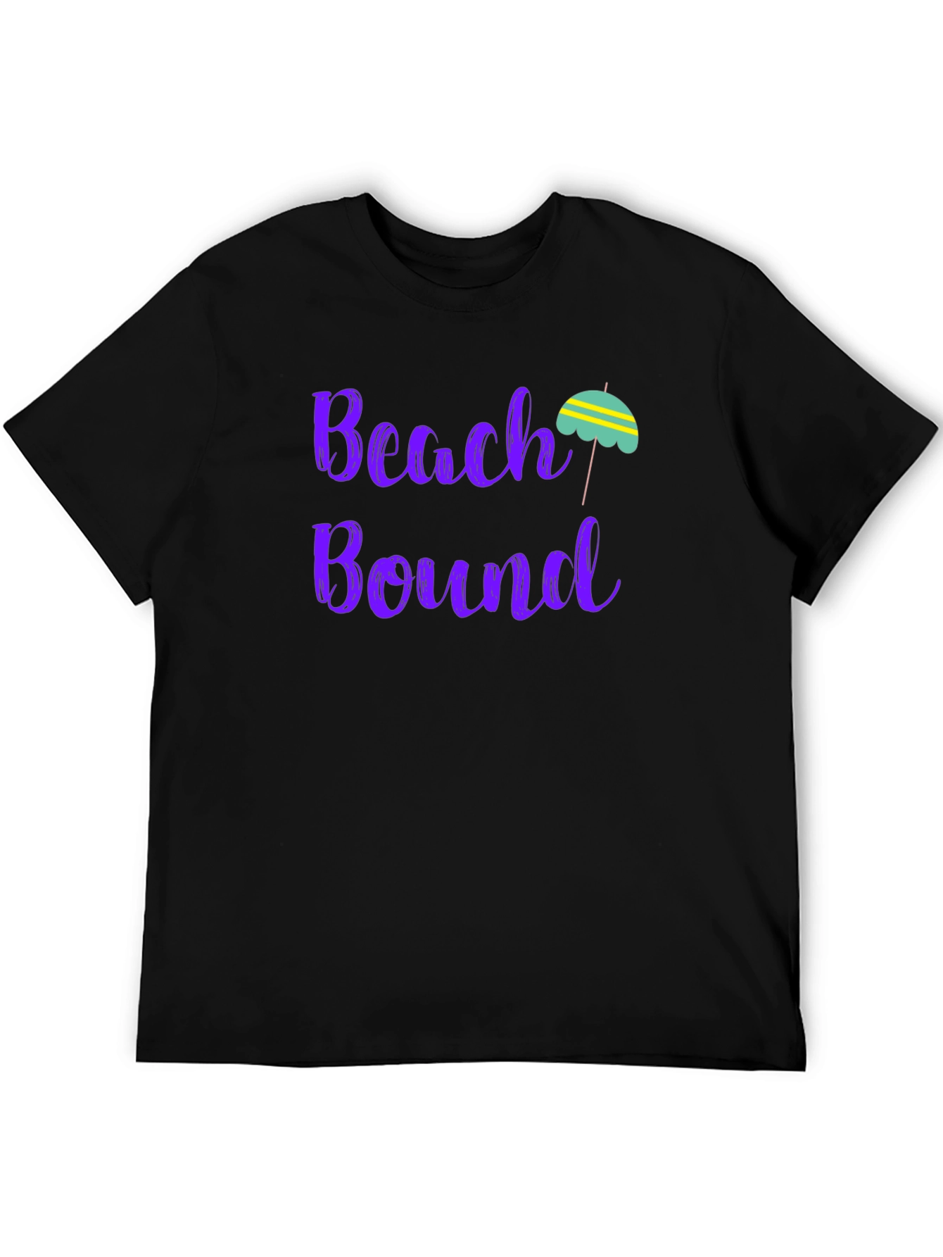 Beach Bound Black T-Shirt
