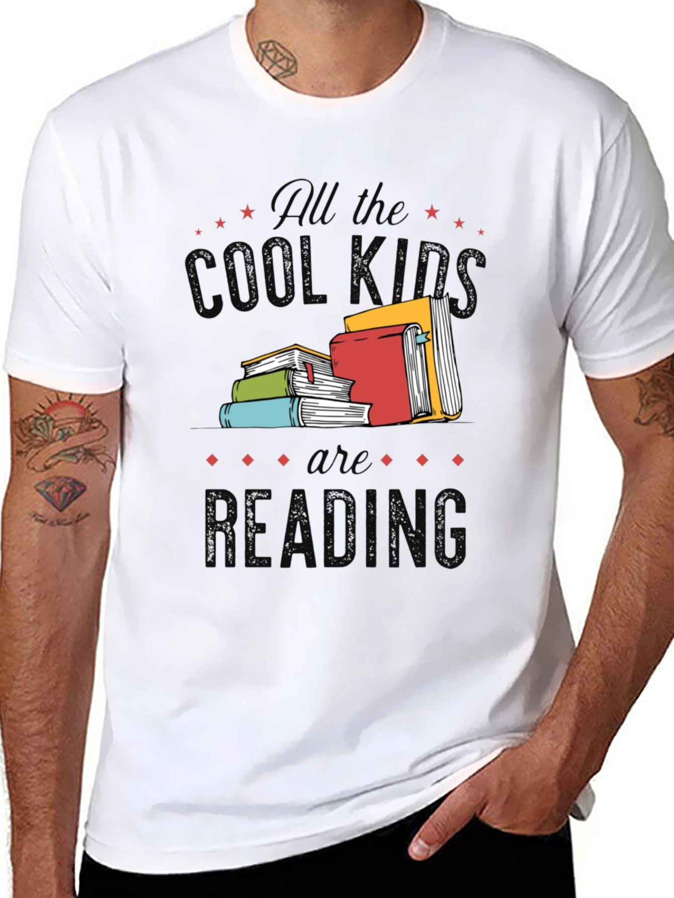 Cool Kids Reading T-Shirt