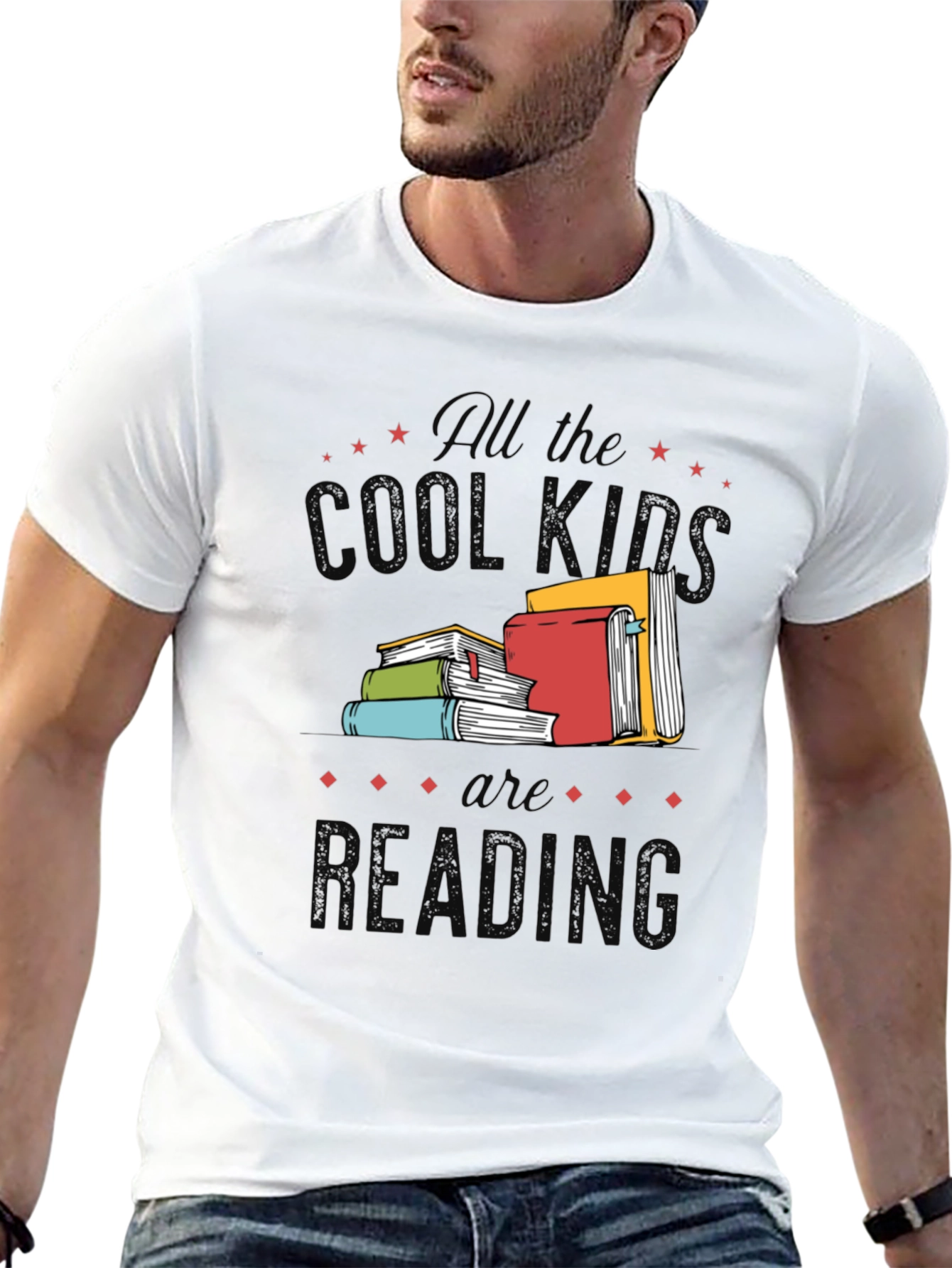 Cool Kids Reading T-Shirt