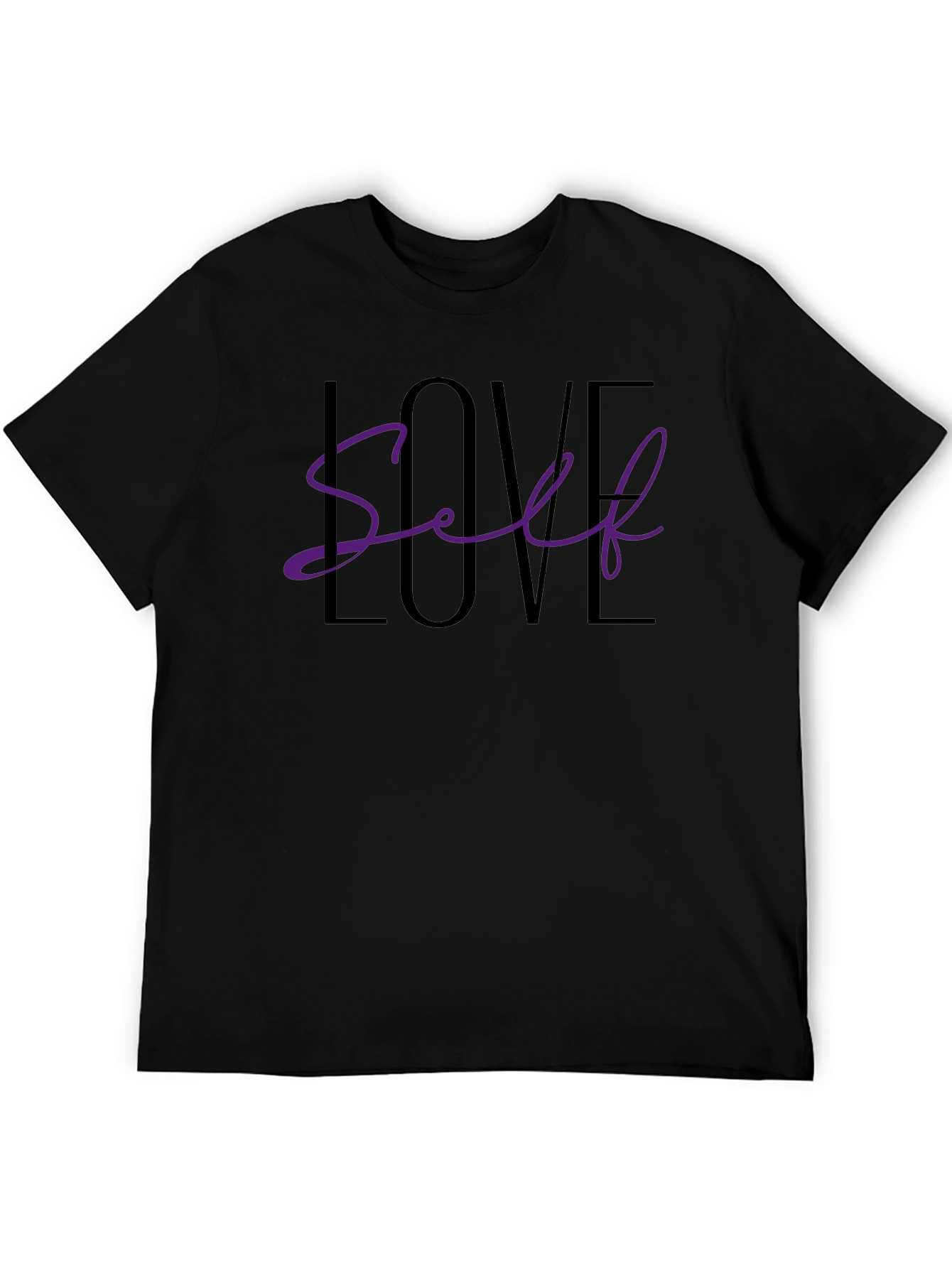 Self Love Graphic Tee - Black