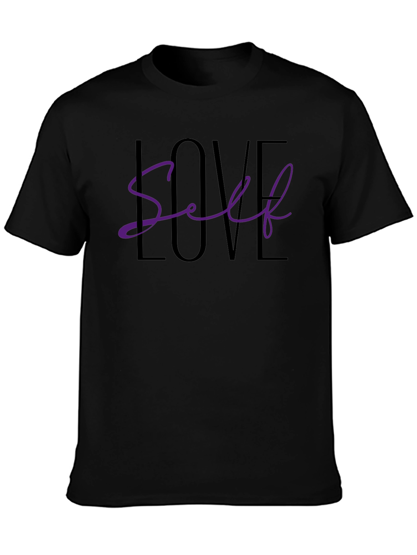 Self Love Graphic Tee - Black