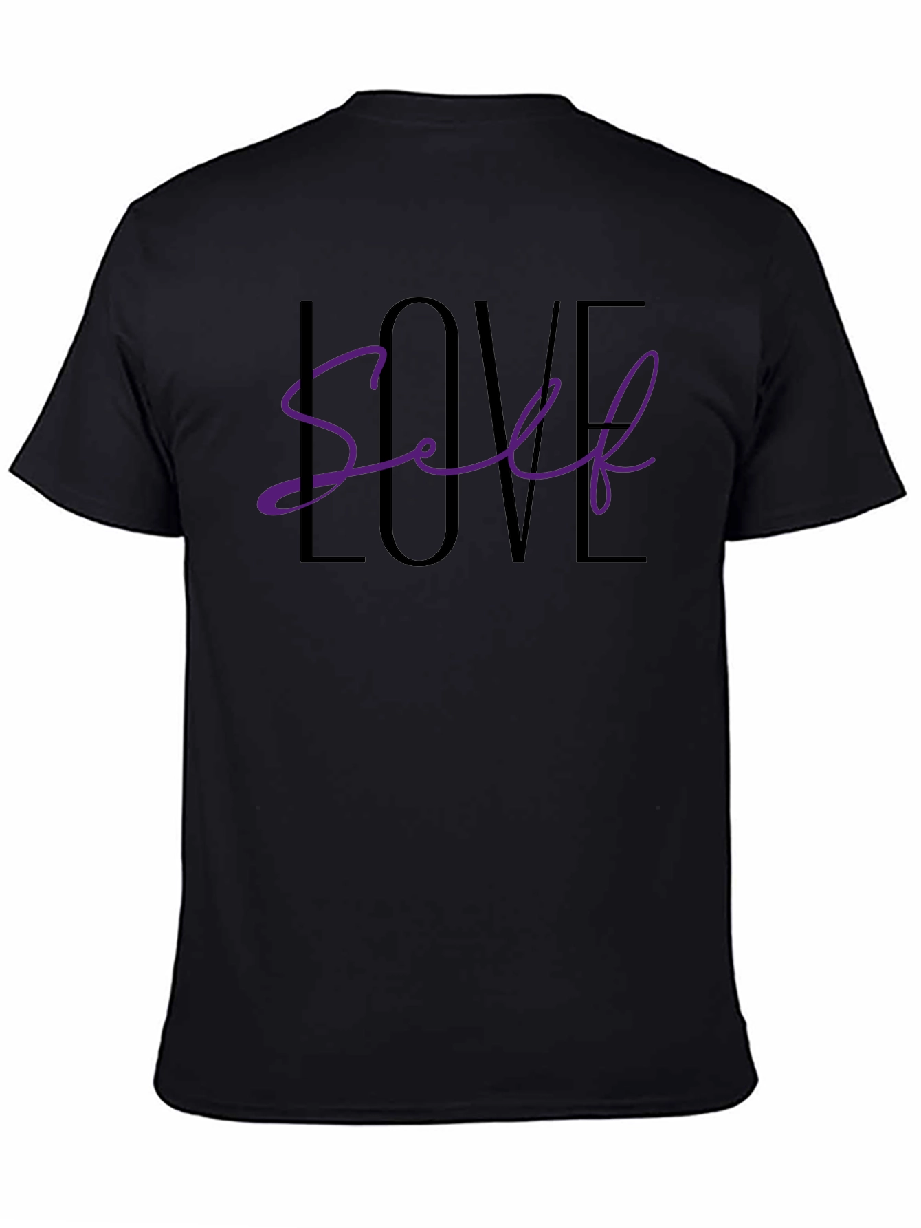 Self Love Graphic Tee - Black