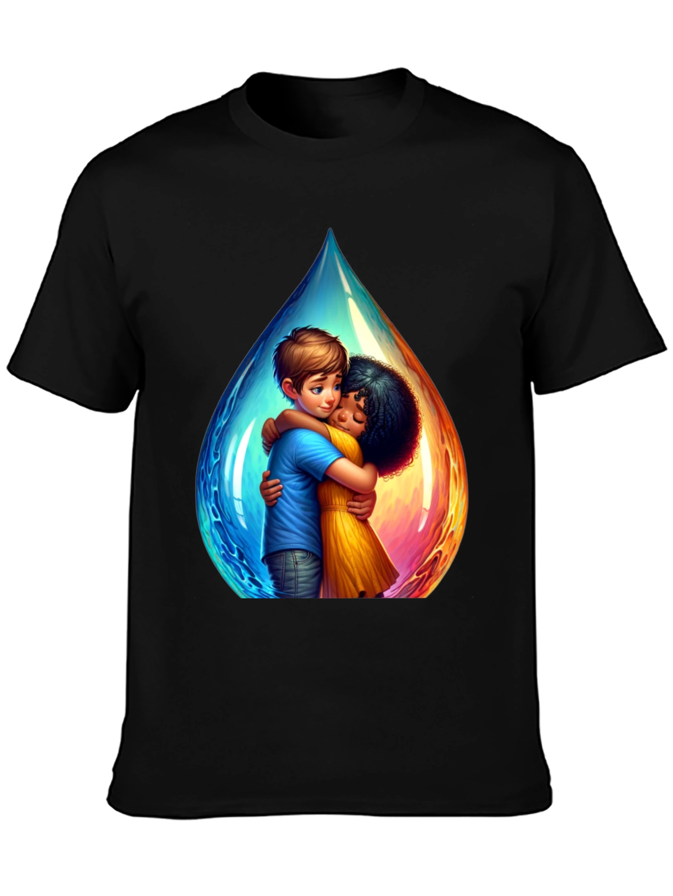 Unity T-Shirt - Boy and Girl Hug