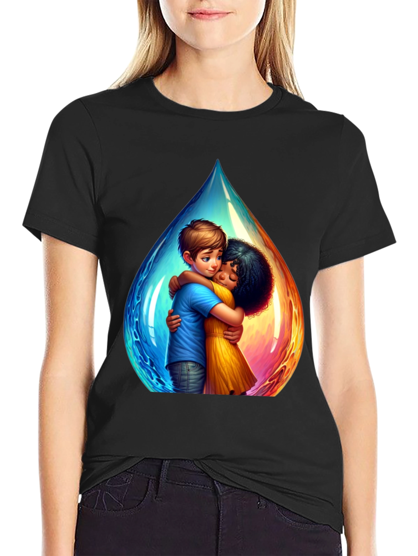 Unity T-Shirt - Boy and Girl Hug
