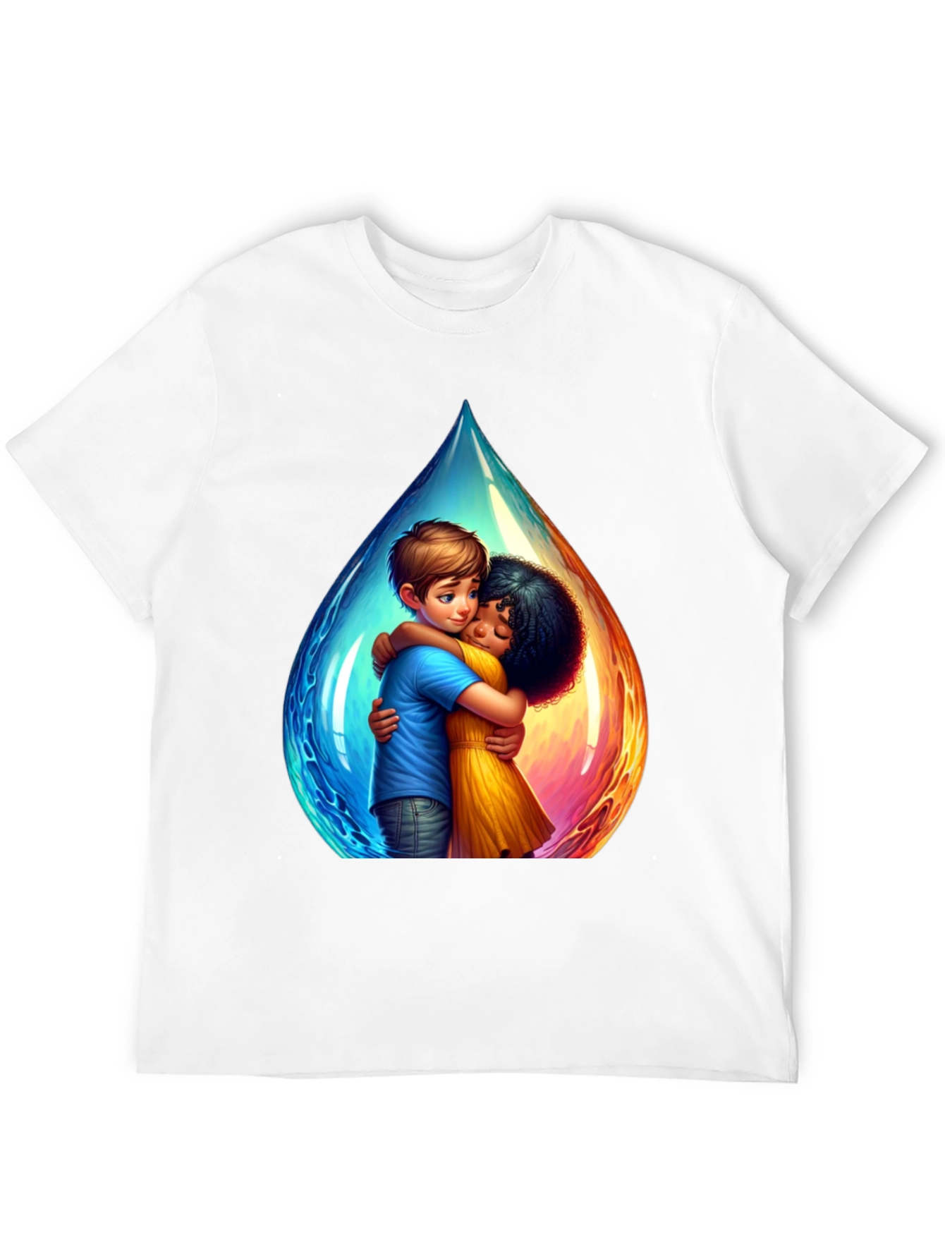 Unity T-Shirt - Boy and Girl Hug