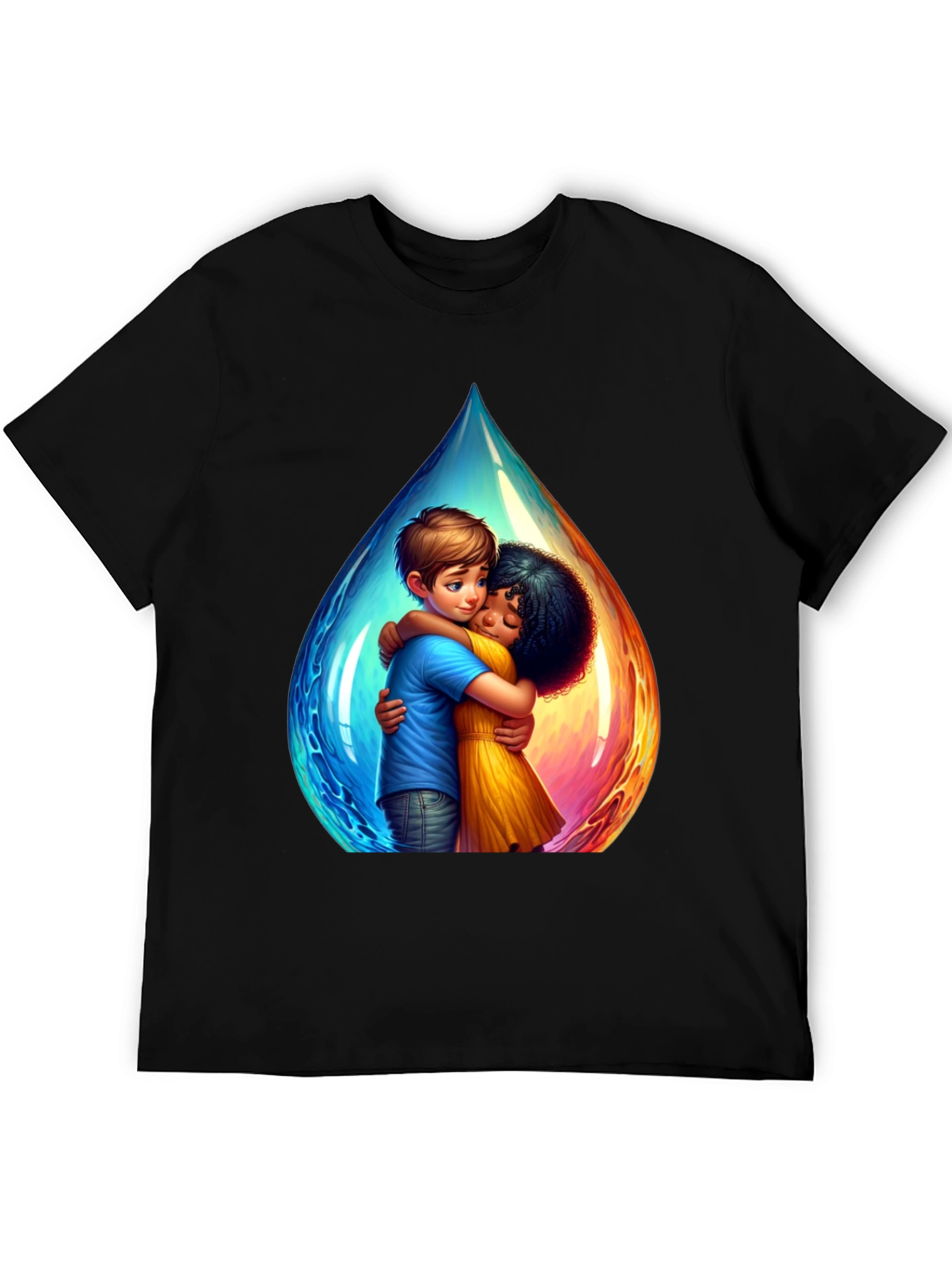 Unity T-Shirt - Boy and Girl Hug
