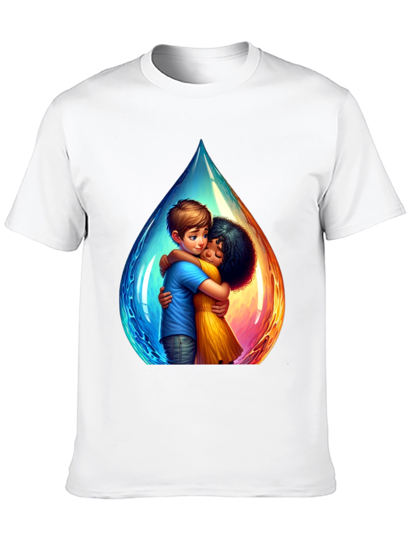 Unity T-Shirt - Boy and Girl Hug