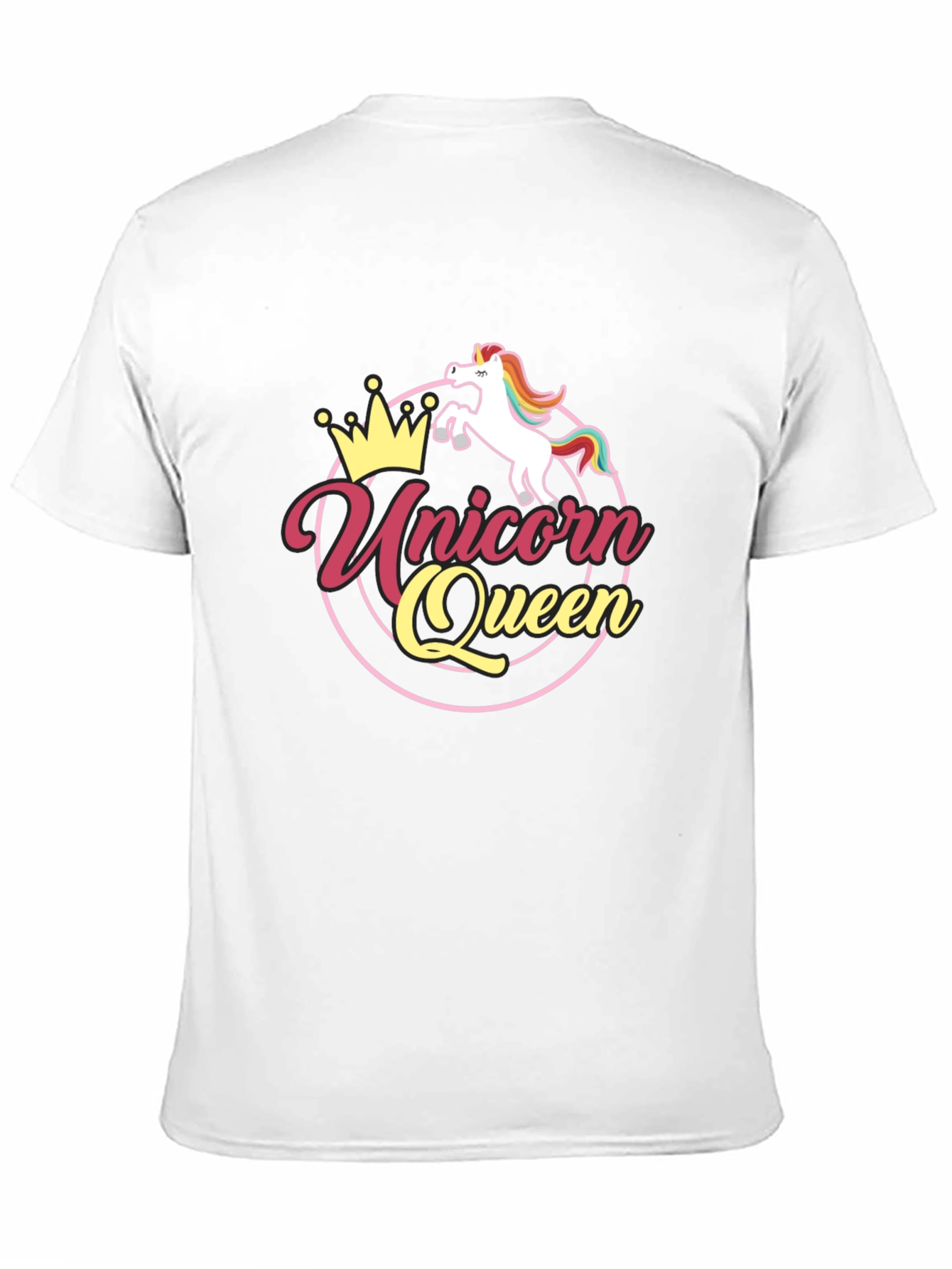 Unicorn Queen Black T-Shirt