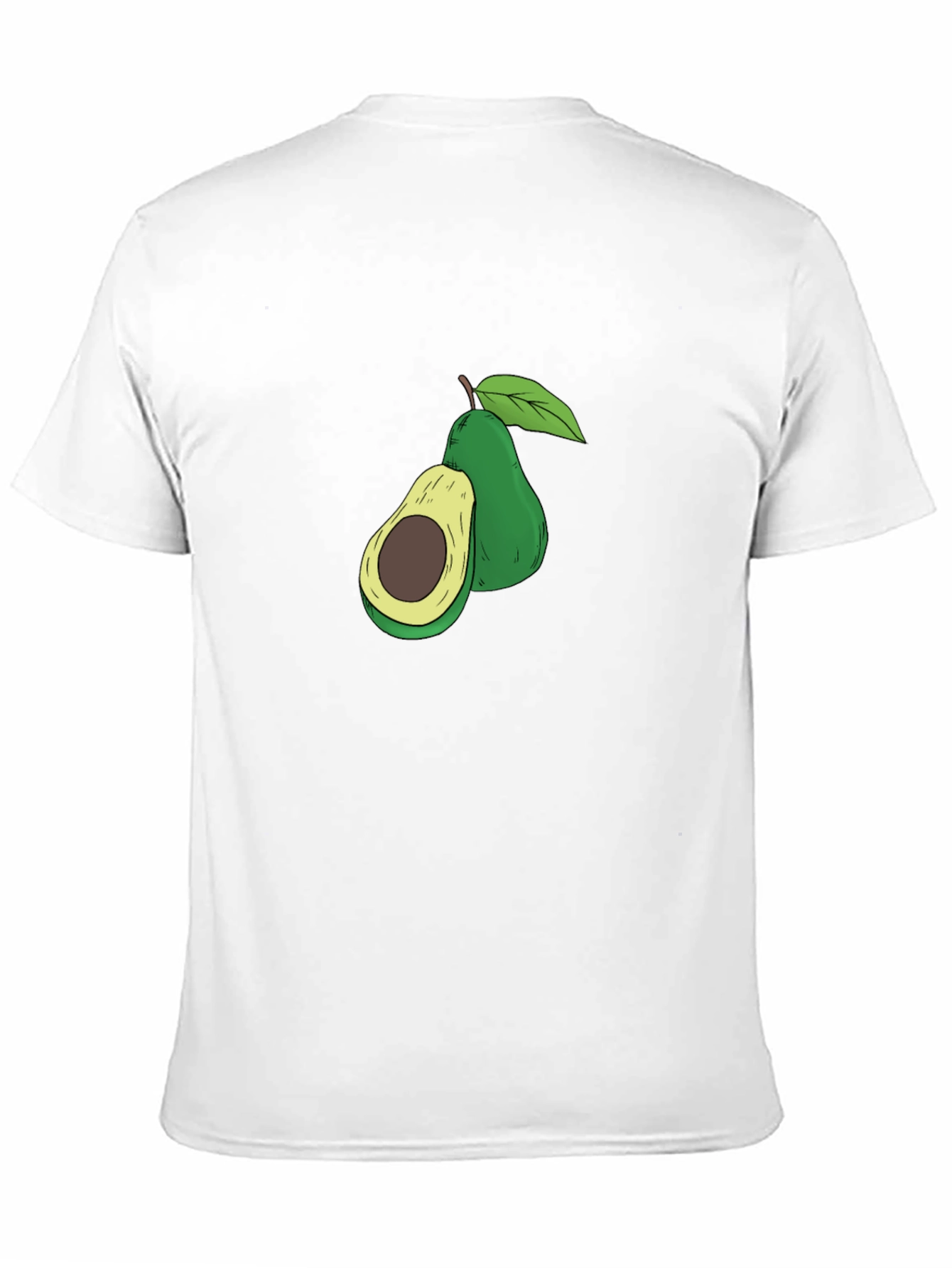 Avocado Graphic Tee - Unisex Black T-Shirt