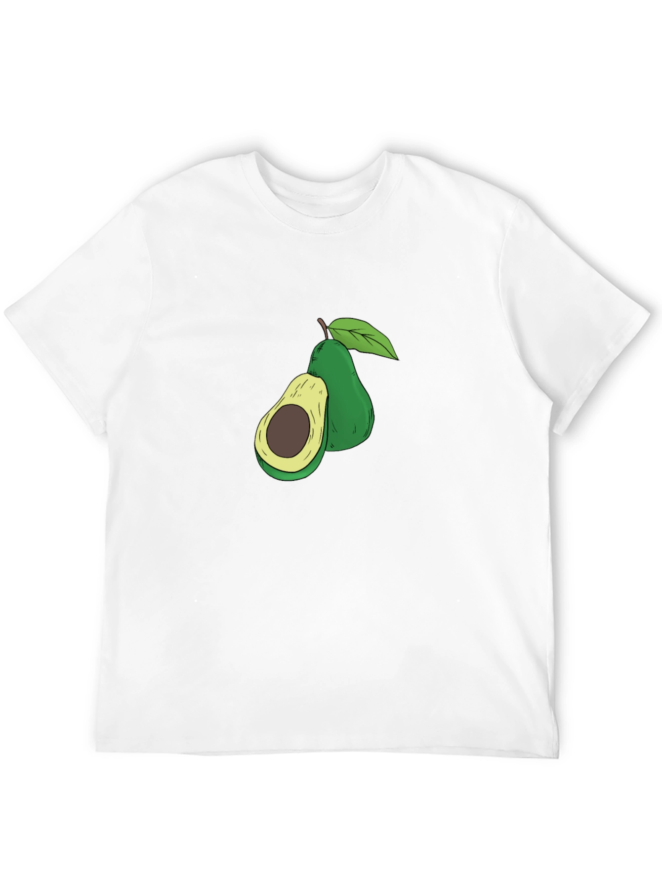 Avocado Graphic Tee - Unisex Black T-Shirt
