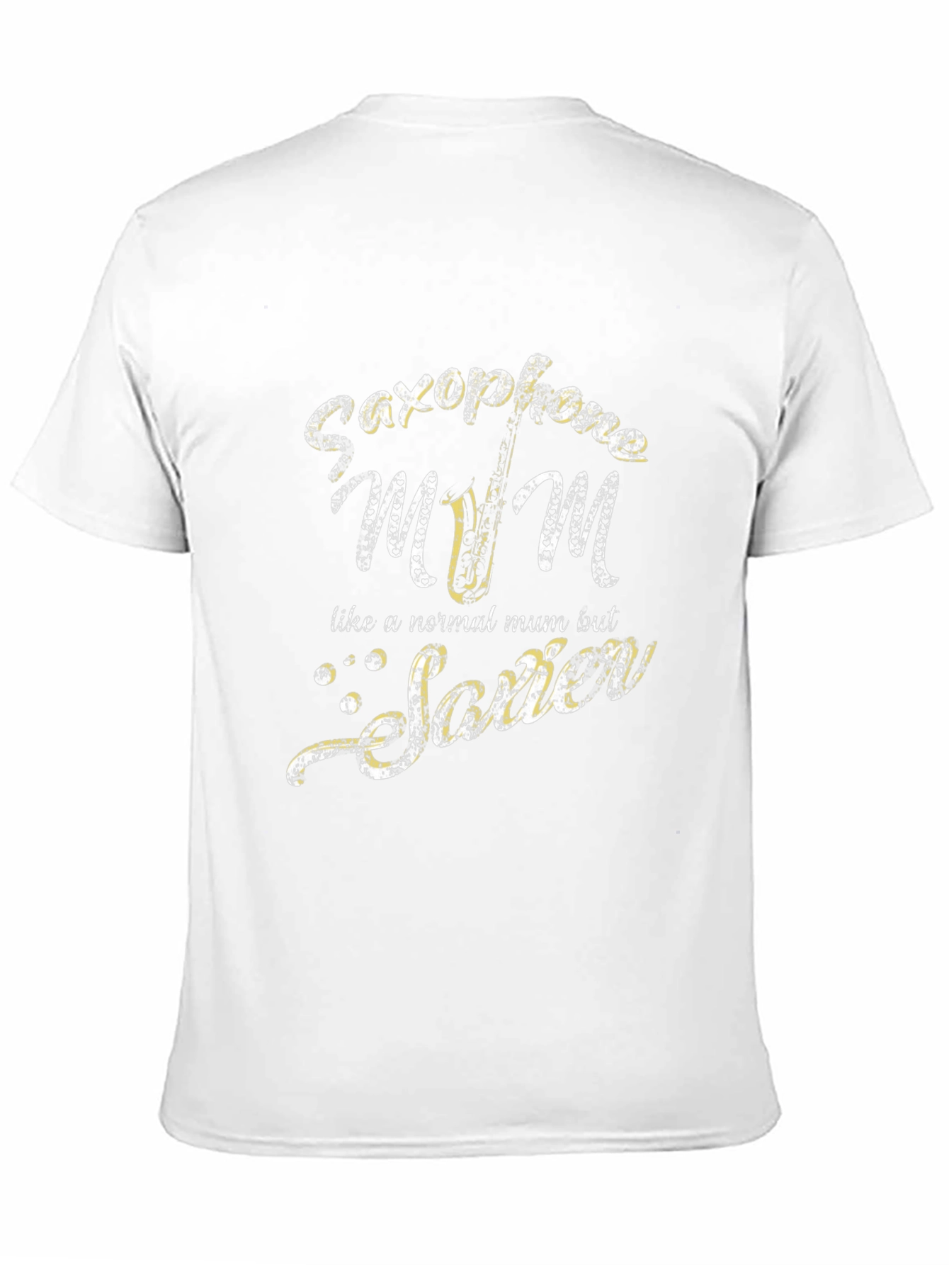 Saxophone Mum T-Shirt - Novelty Music Lover Tee